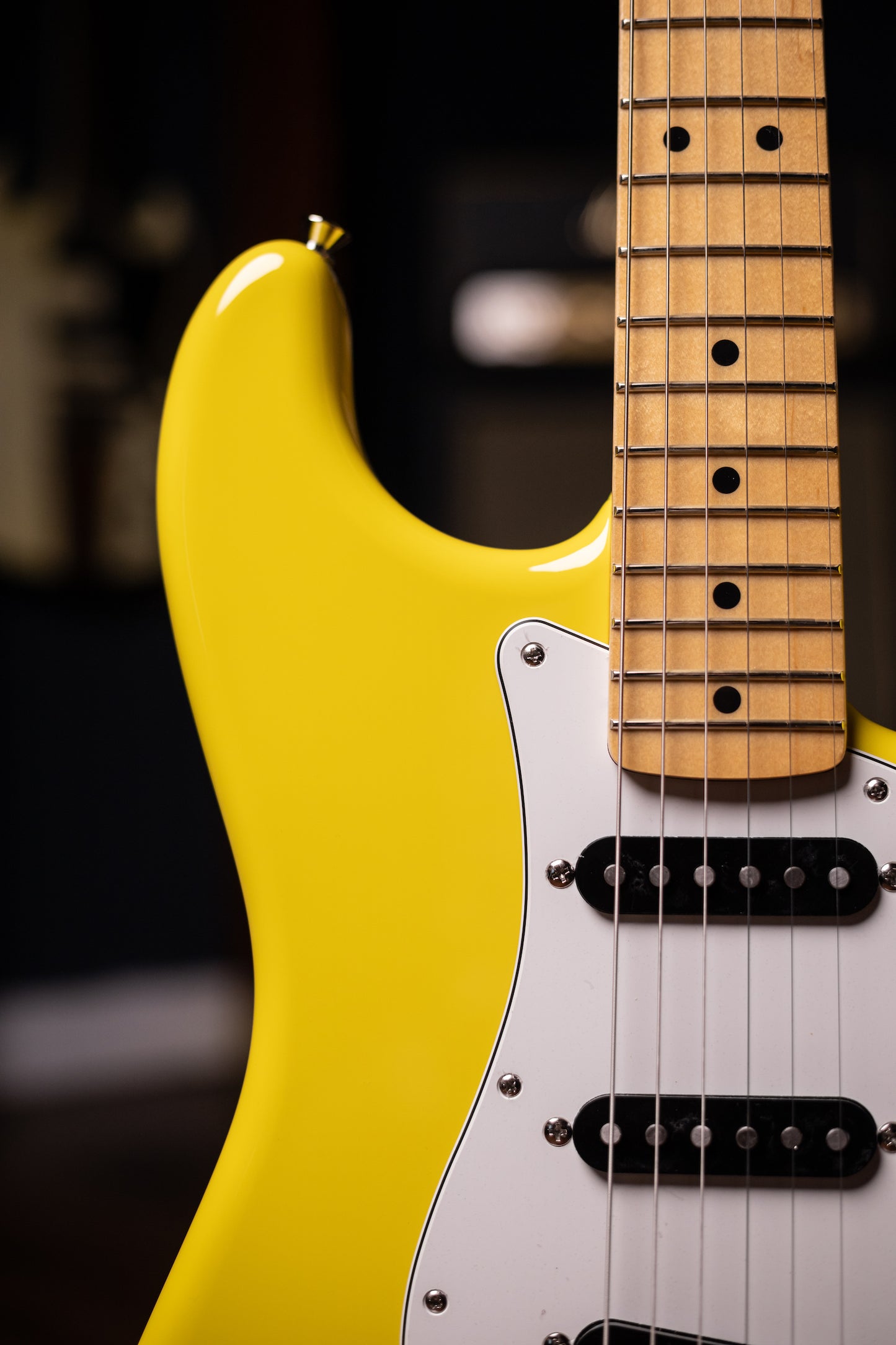 Fender Made in Japan Limited International Color Stratocaster Electric Guitar - Monaco Yellow