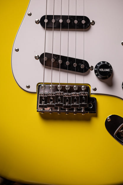 Fender Made in Japan Limited International Color Stratocaster Electric Guitar - Monaco Yellow