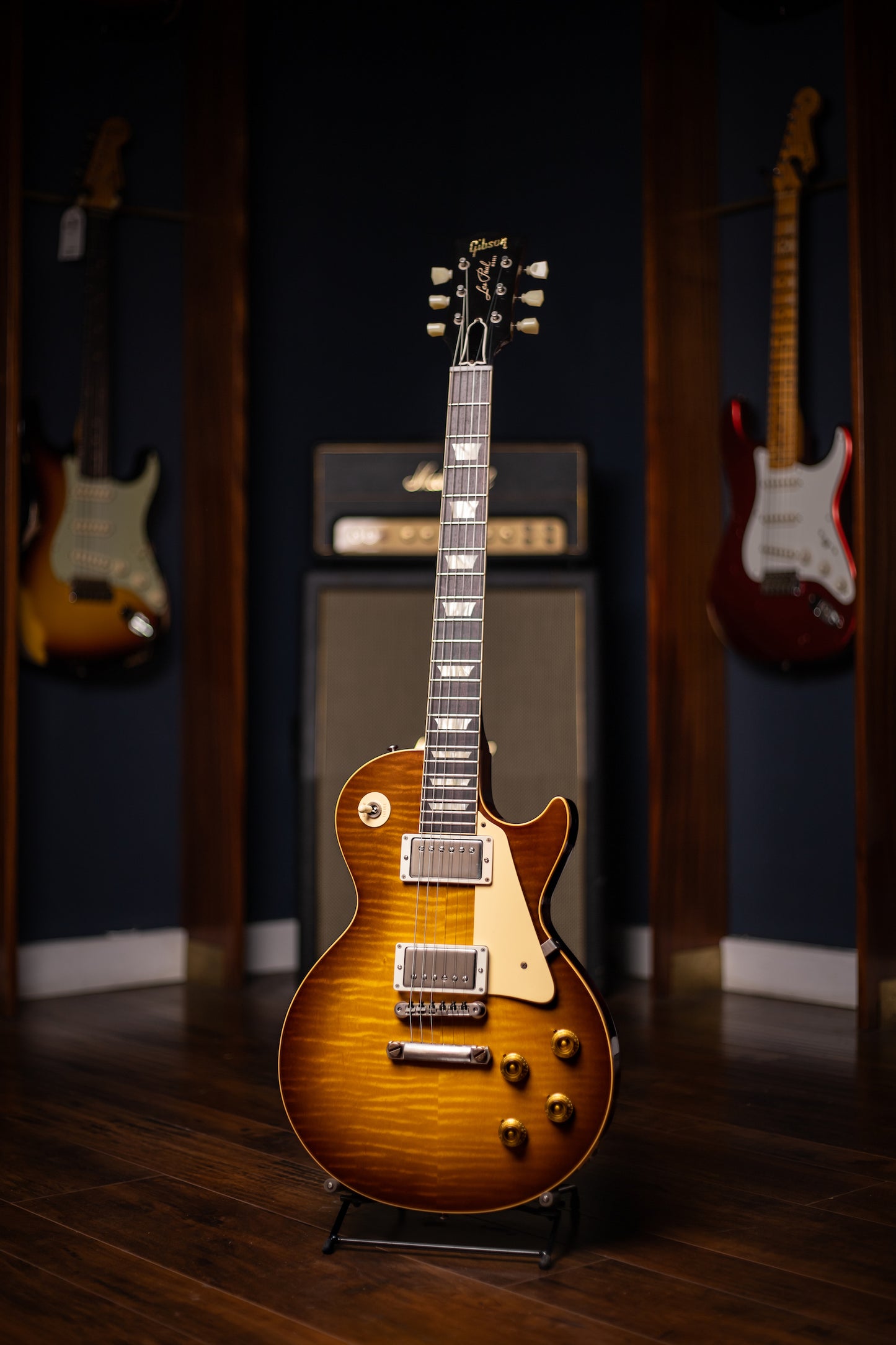 2022 Gibson Custom Shop 1959 Les Paul Reissue VOS LPR9 Electric Guitar - Iced Tea