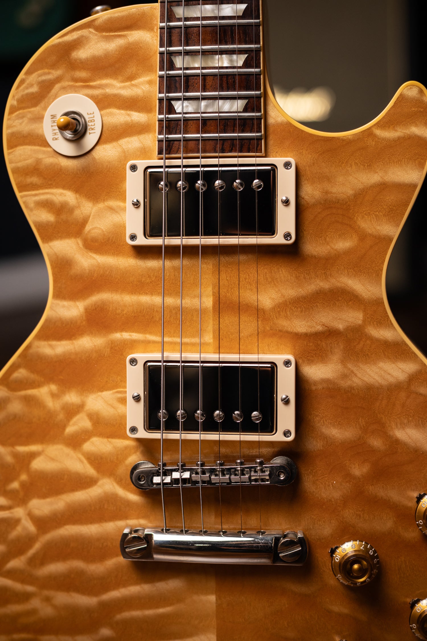 2008 Gibson Custom Shop 1959 Les Paul Reissue Korina Quilt Maple Top Electric Guitar - Natural