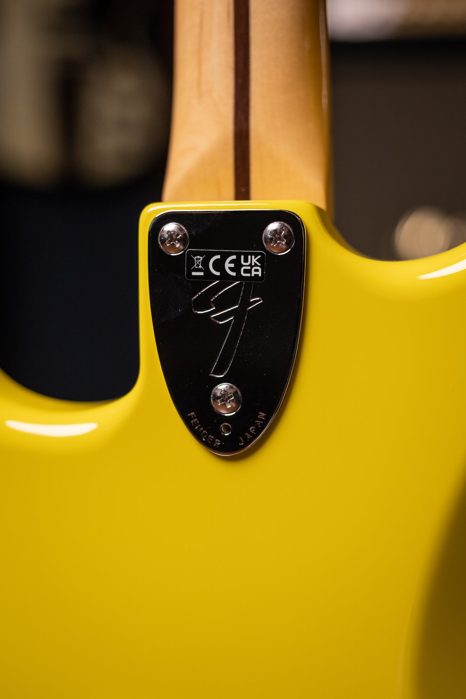 Fender Made in Japan Limited International Color Stratocaster Electric Guitar - Monaco Yellow