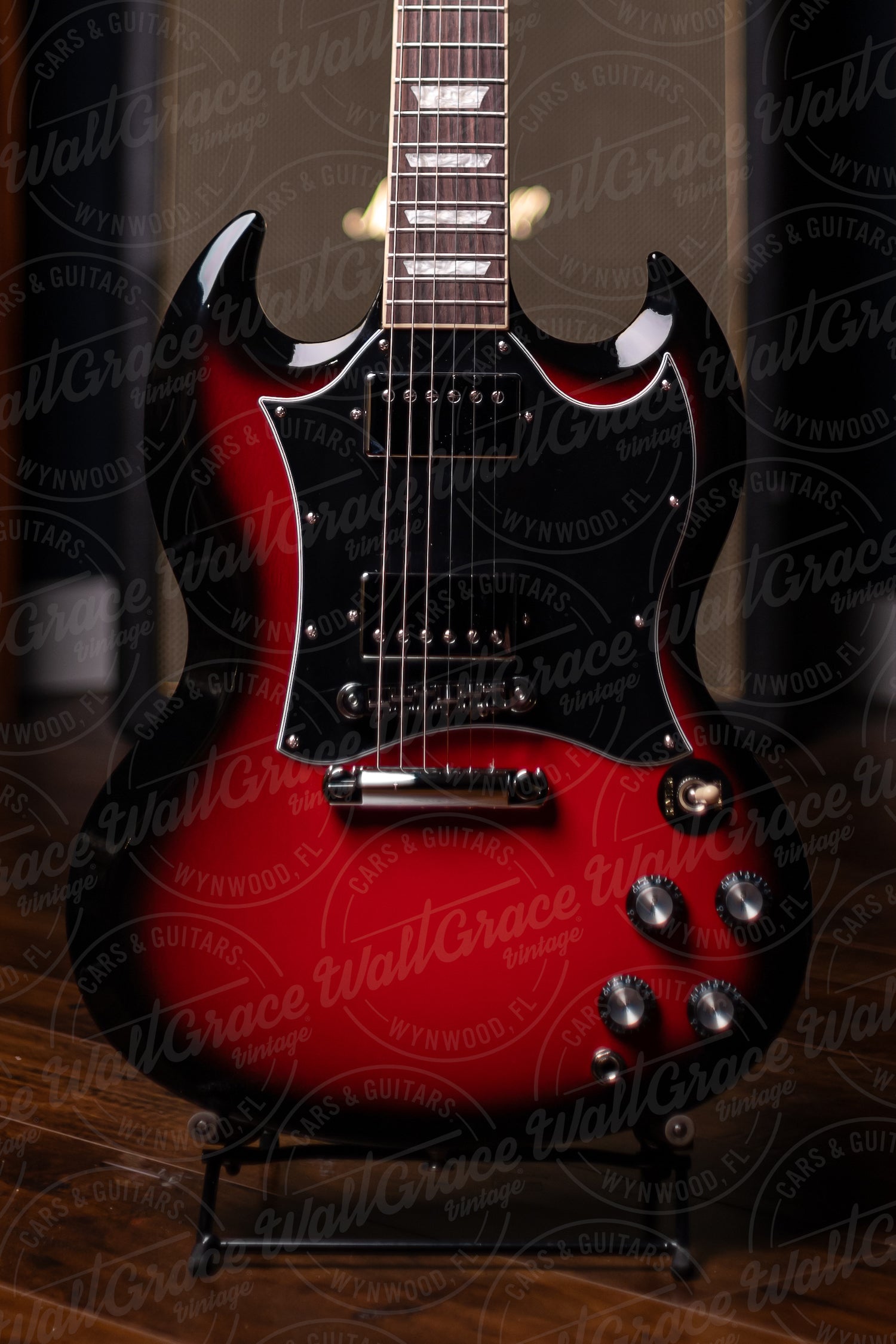 Gibson SG Standard Classic Electric Guitar - Cardinal Red Burst