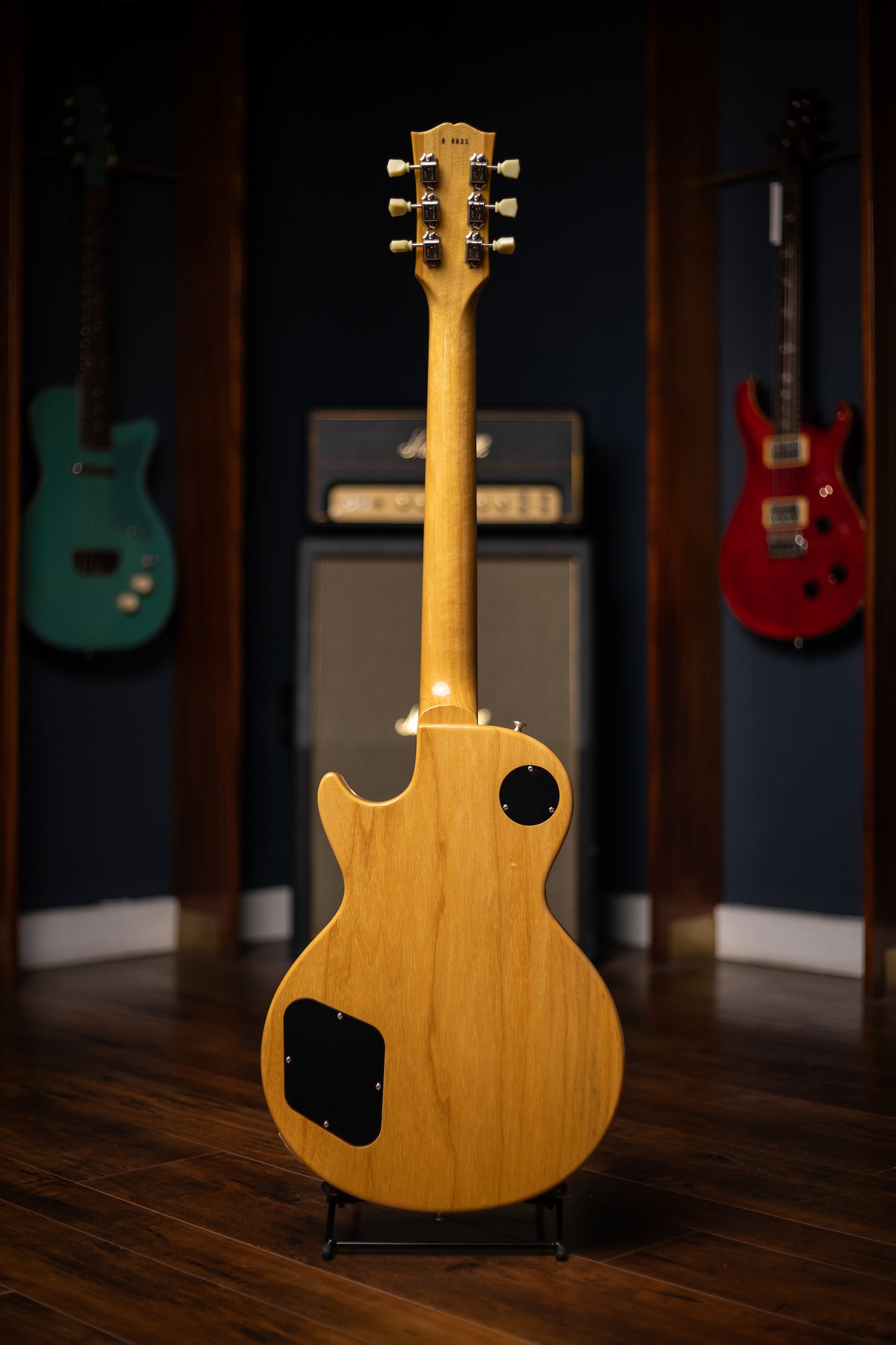 2008 Gibson Custom Shop 1959 Les Paul Reissue Korina Quilt Maple Top Electric Guitar - Natural