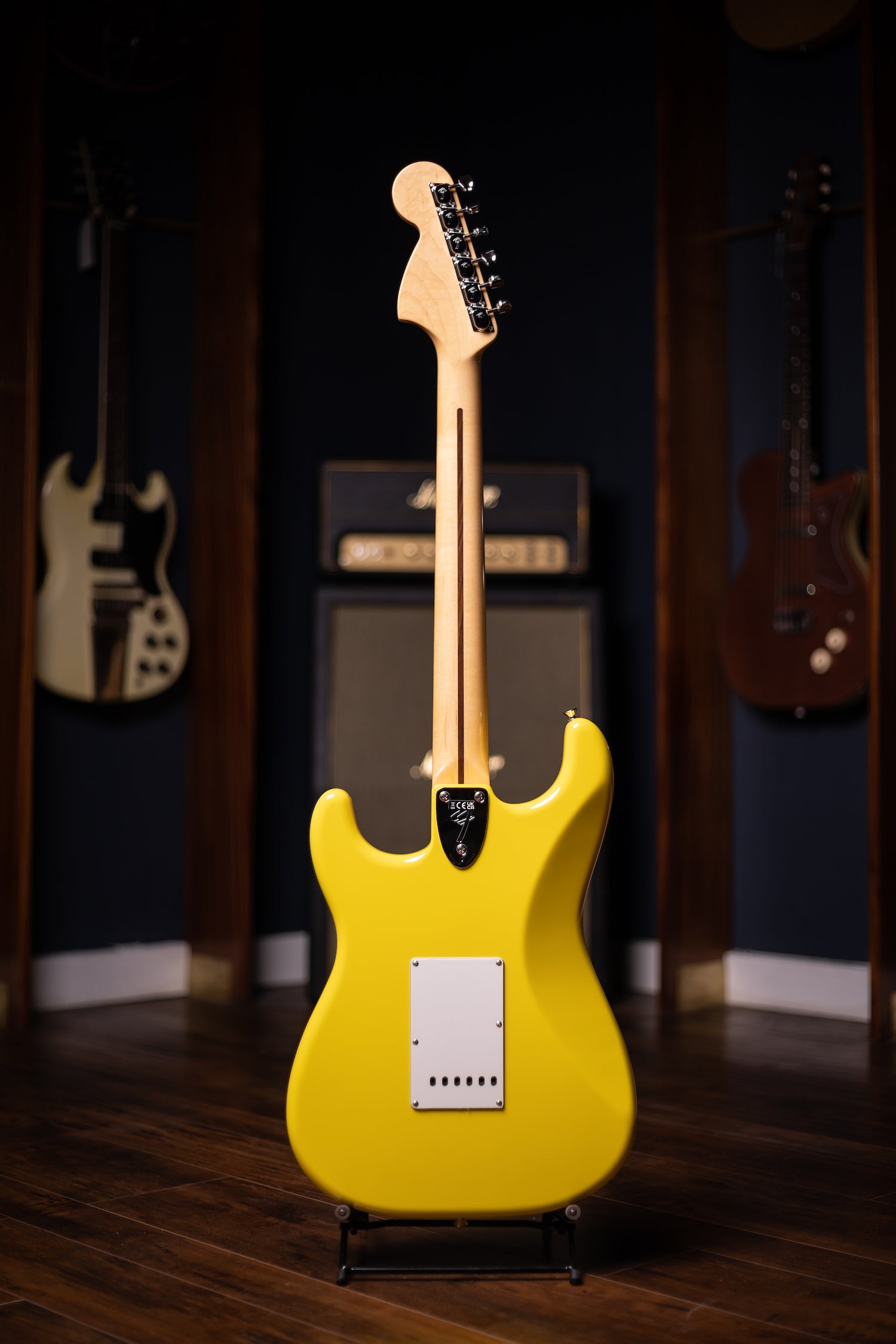 Fender Made in Japan Limited International Color Stratocaster Electric Guitar - Monaco Yellow