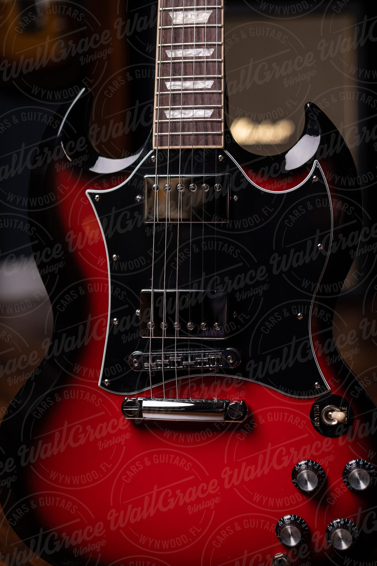 Gibson SG Standard Classic Electric Guitar - Cardinal Red Burst
