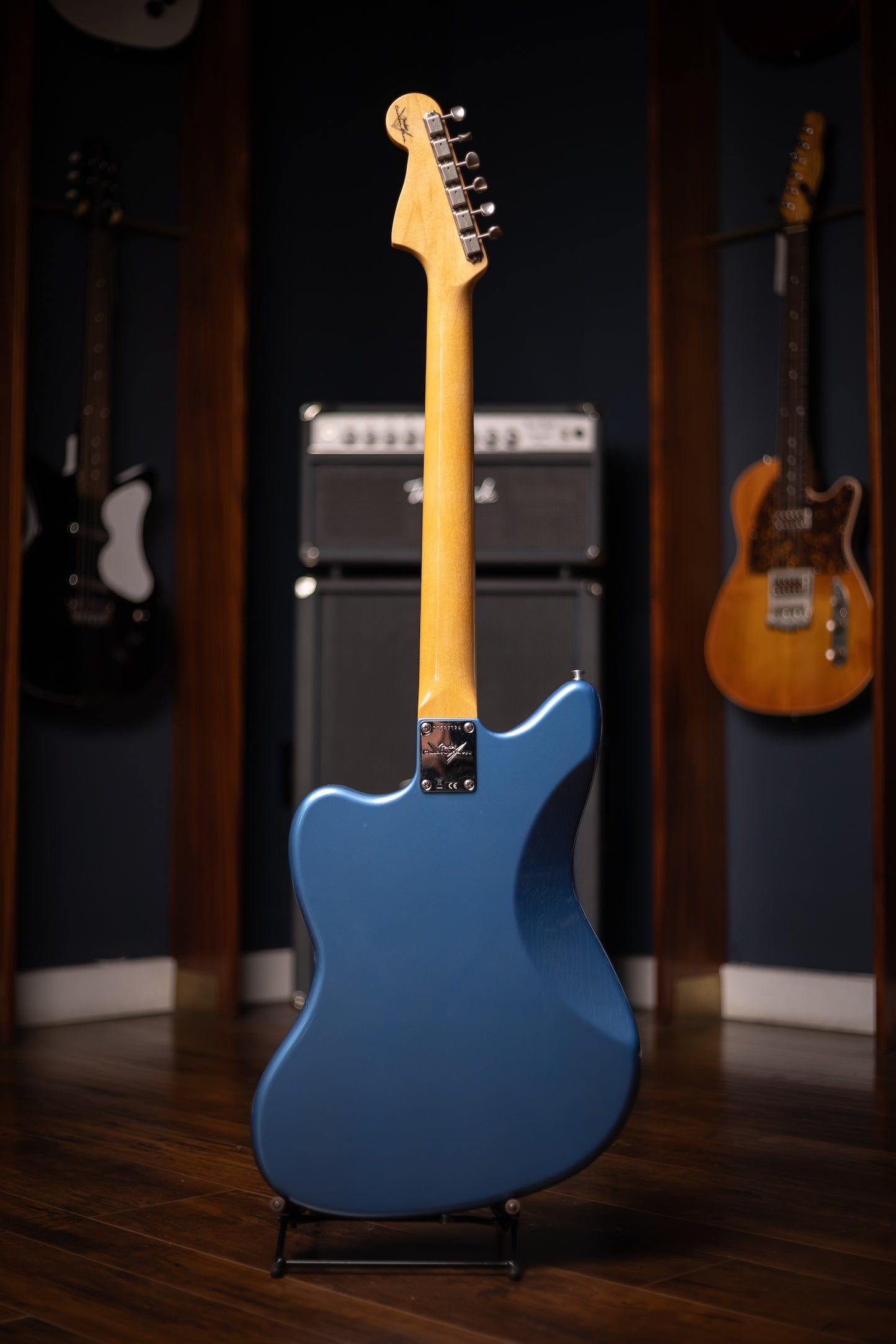 Fender Custom Shop 1967 Jazzmaster DLX Closet Classic Electric Guitar - Aged Lake Placid Blue