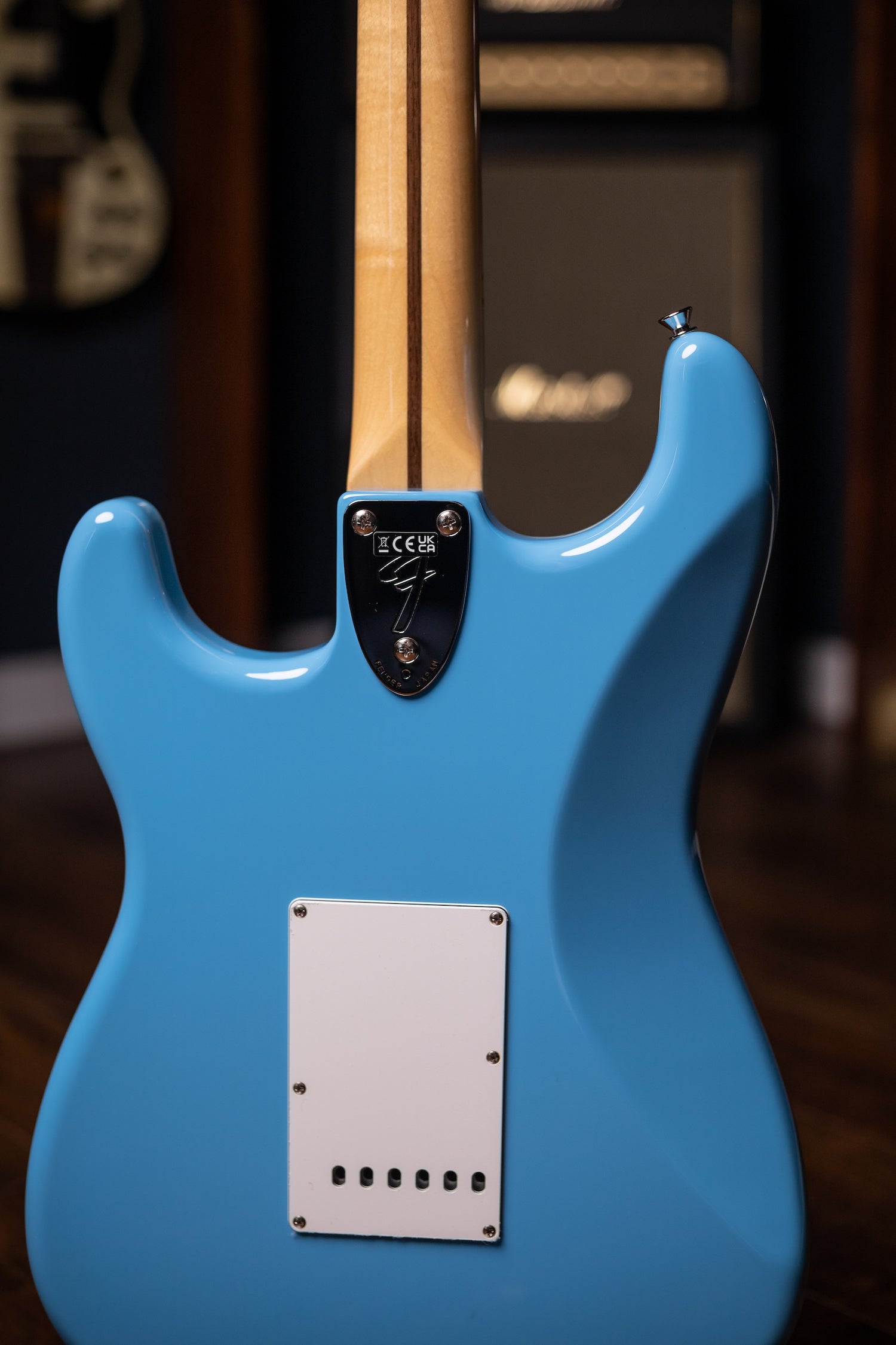 Fender Made in Japan Limited International Color Stratocaster Electric Guitar - Maui Blue