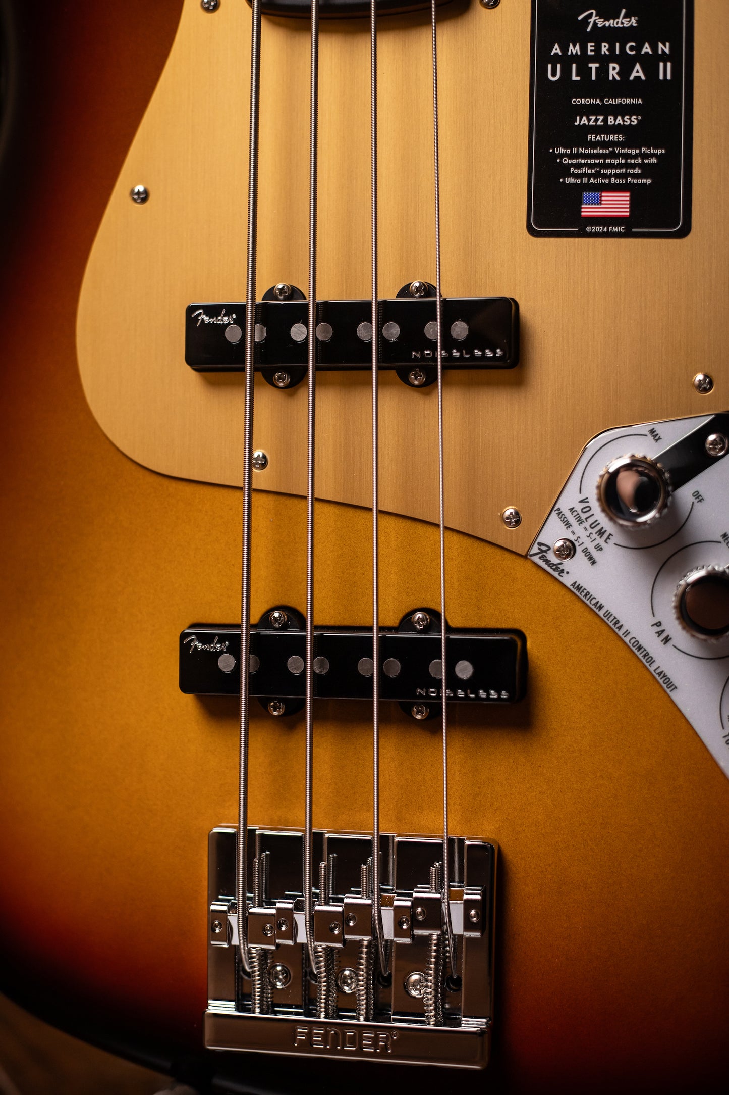 Fender American Ultra II Jazz Bass - Ultraburst