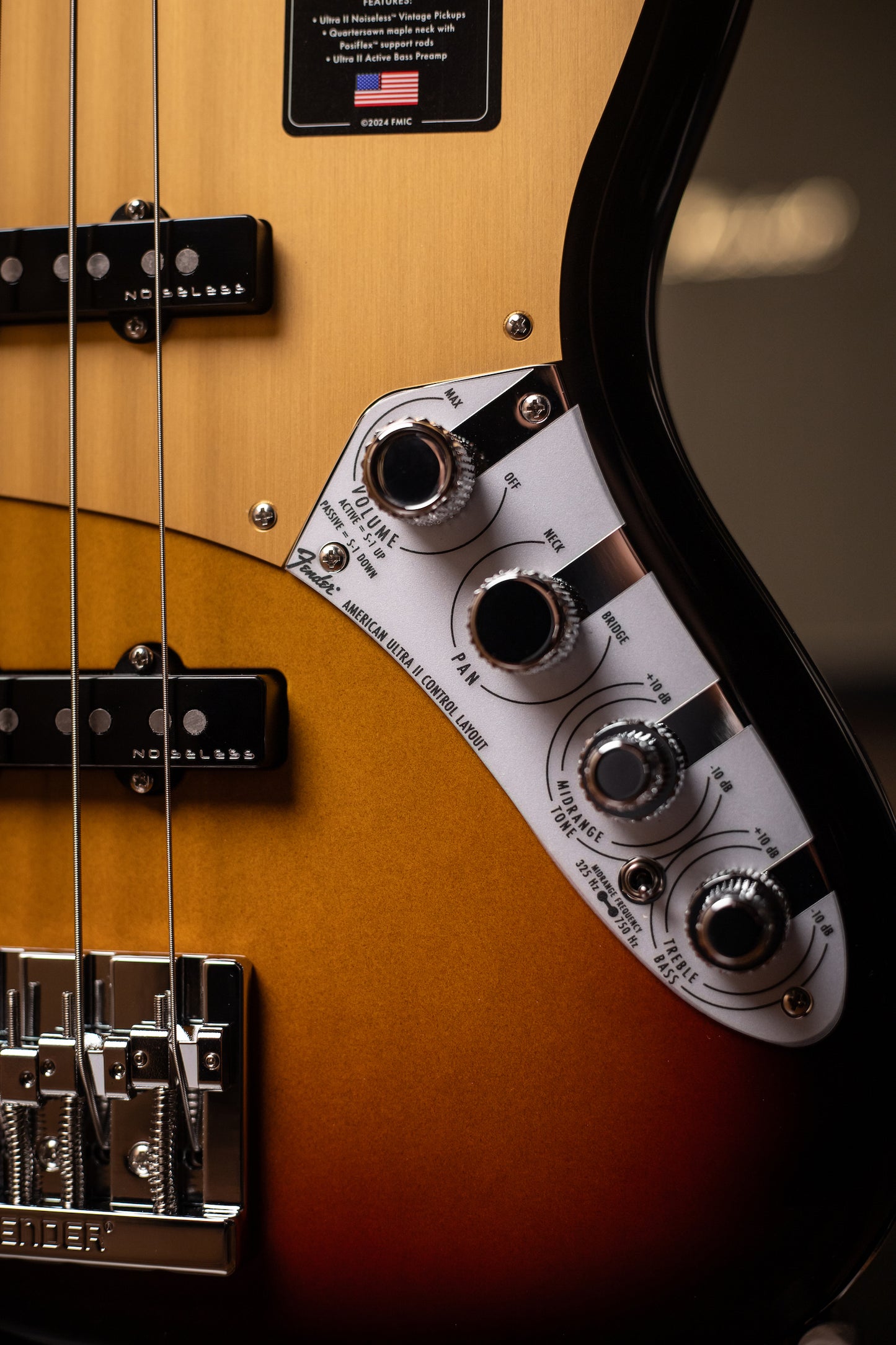 Fender American Ultra II Jazz Bass - Ultraburst