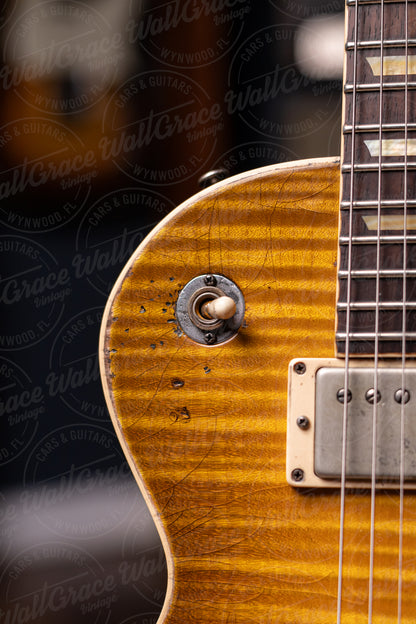 2020 Scala Underdog 5.9 Electric Guitar - Amber Sunburst