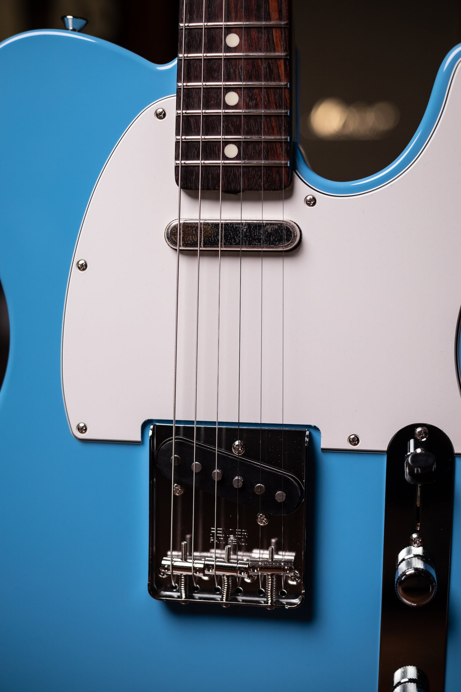 Fender Made in Japan Limited International Color Series Telecaster Electric Guitar - Maui Blue