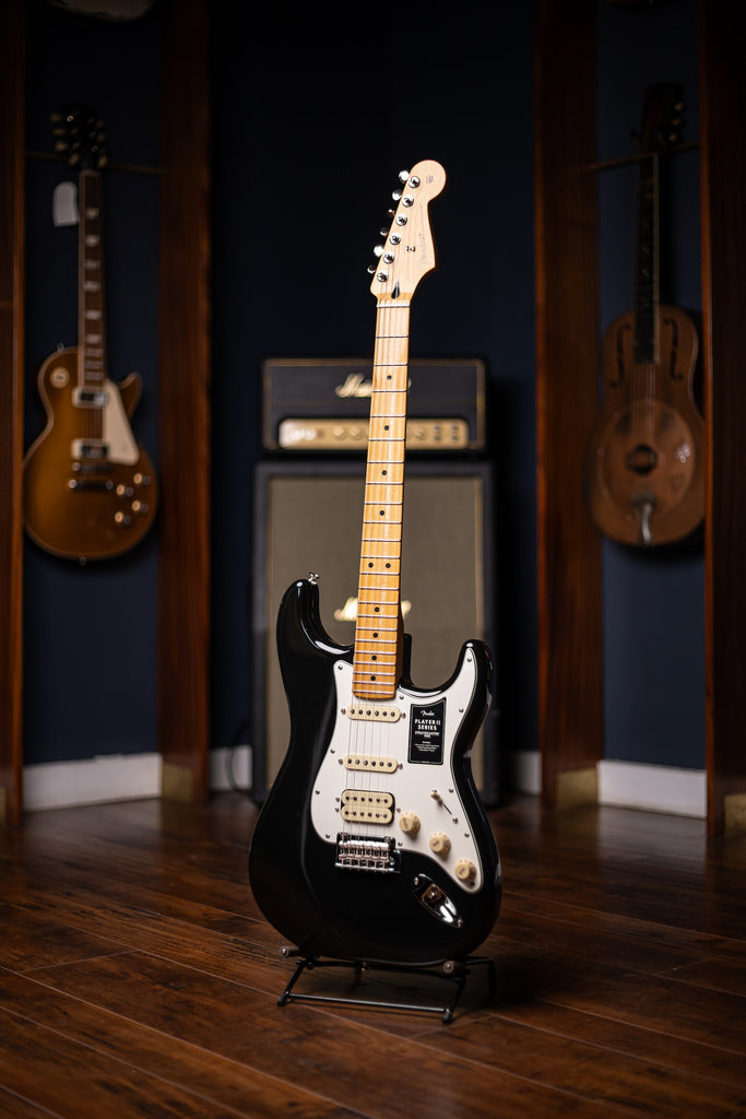 Fender Player II Stratocaster HSS Electric Guitar - Black