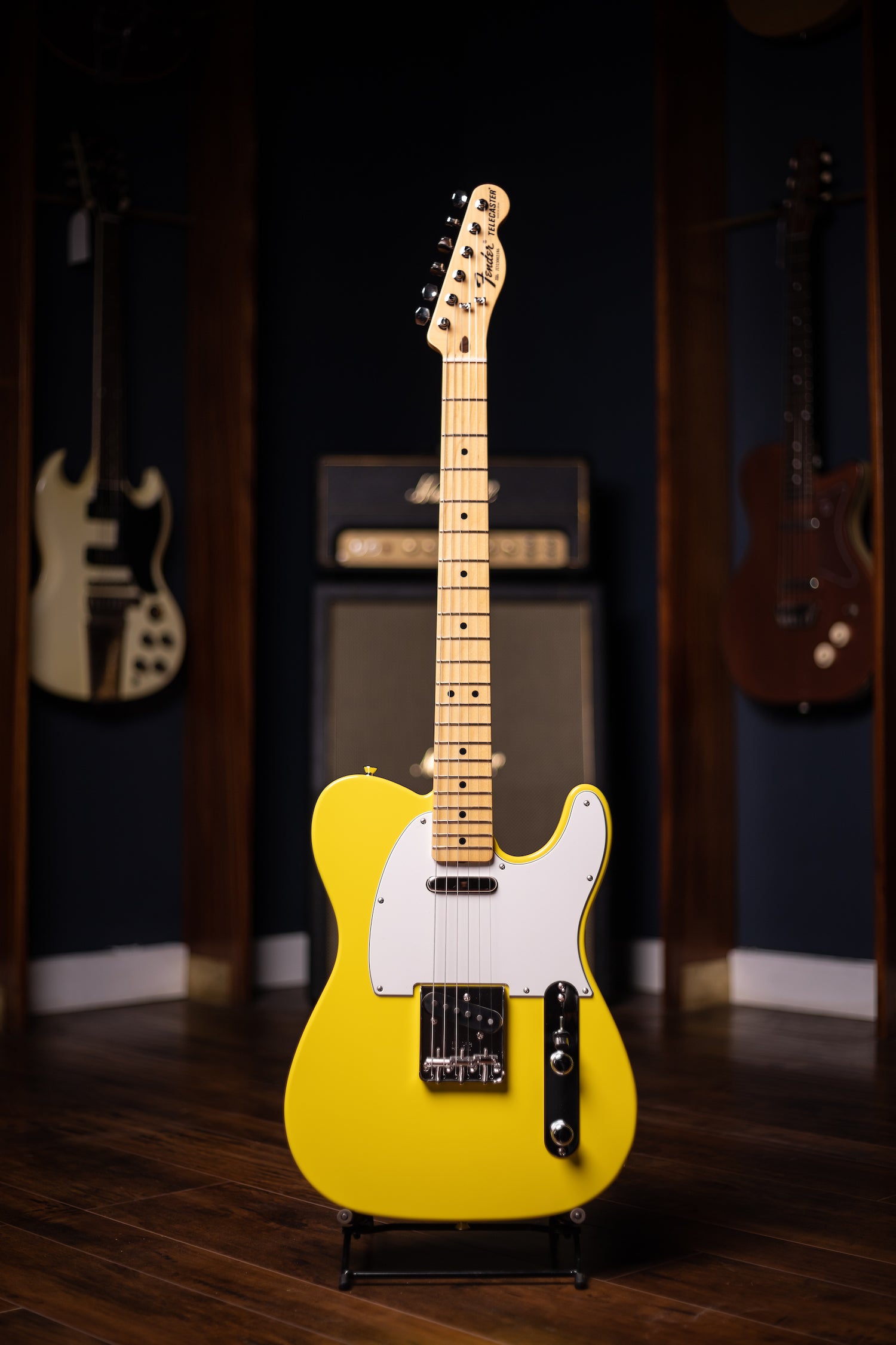 Fender Made in Japan Limited International Color Series Telecaster Electric Guitar - Monaco Yellow