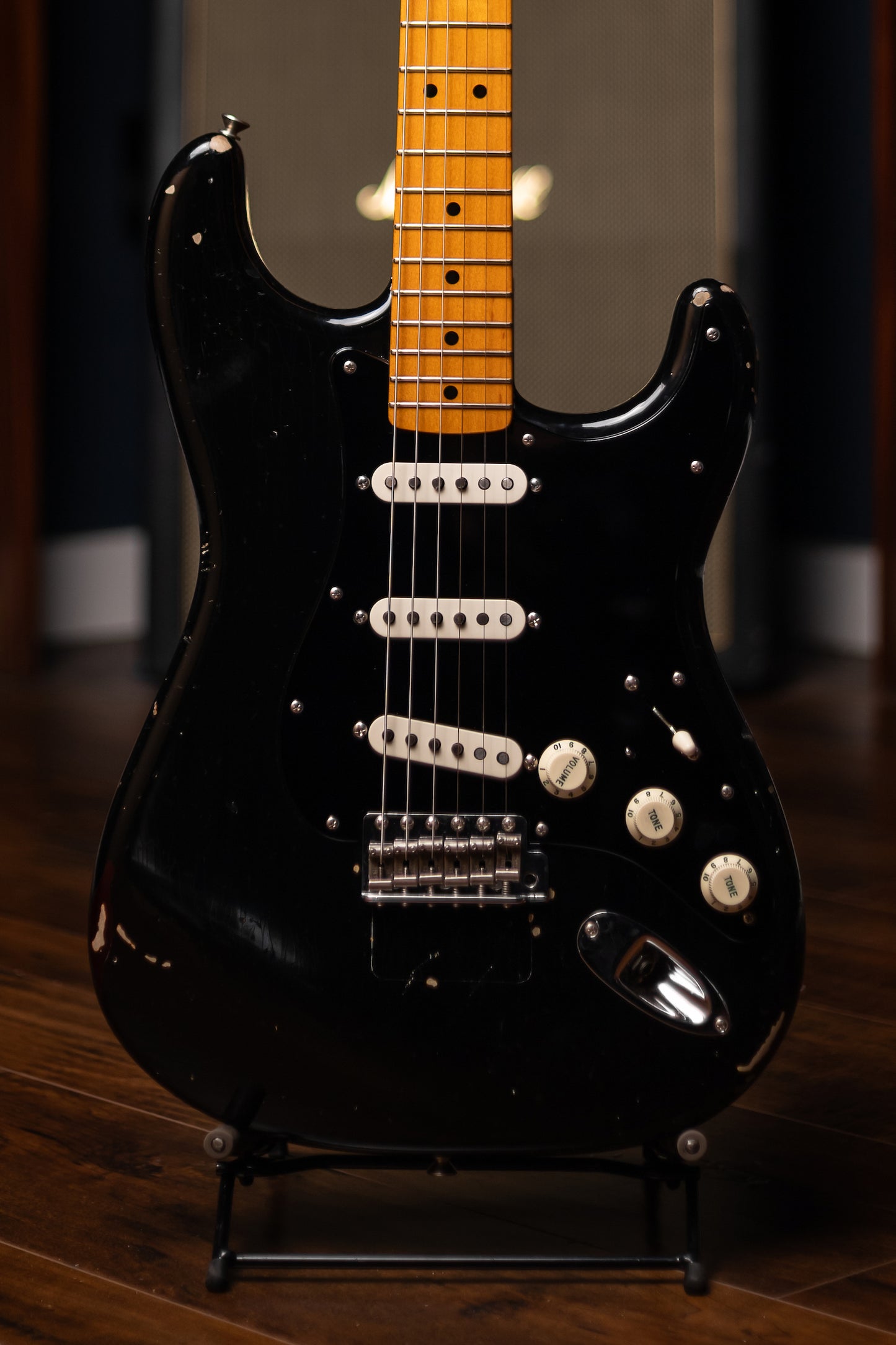 2014 Fender Custom Shop David Gilmour Signature Stratocaster Electric Guitar - Black