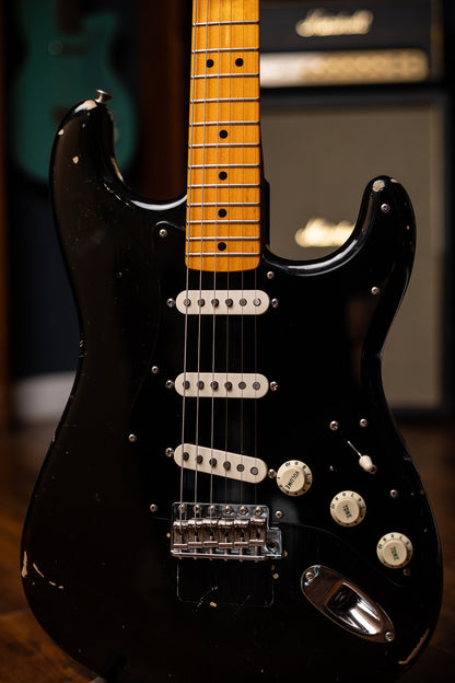 2014 Fender Custom Shop David Gilmour Signature Stratocaster Electric Guitar - Black