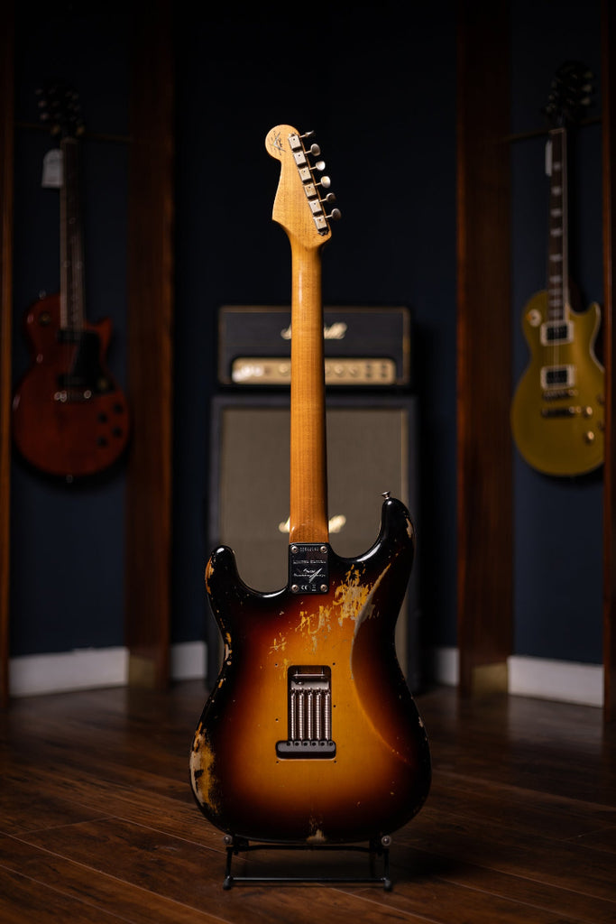 2019 Fender Custom Shop 1959 LTD Edition Stratocaster Heavy Relic Electric Guitar - Sunburst