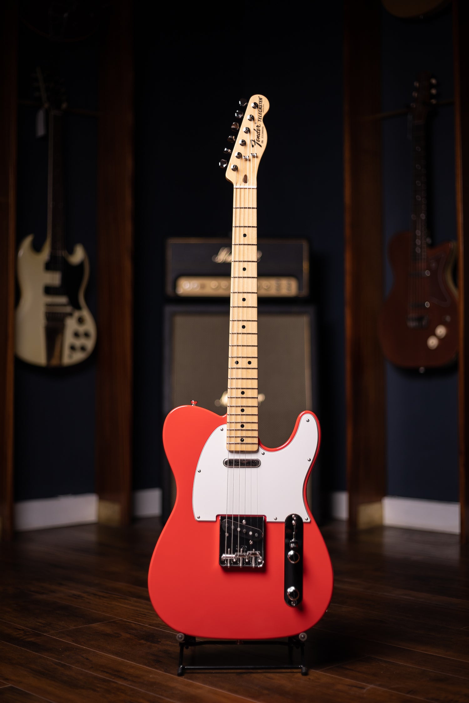 Fender Made in Japan Limited International Color Series Telecaster Electric Guitar - Morocco Red
