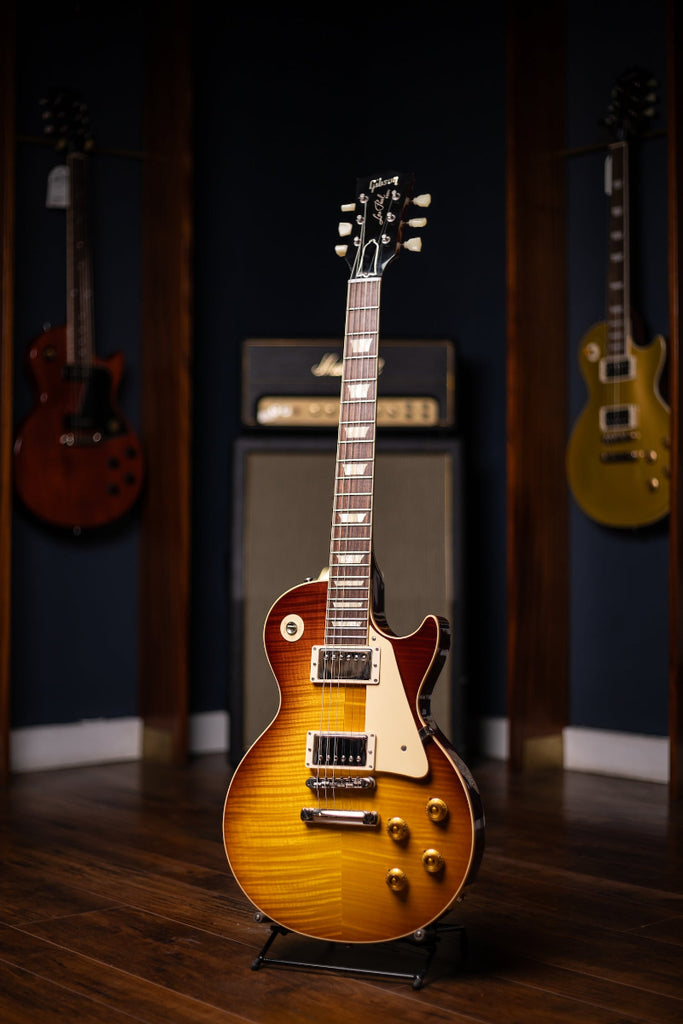 2019 Gibson Custom Shop 1959 Les Paul Reissue 60th Anniversary Electric Guitar - Slow Iced Tea Fade