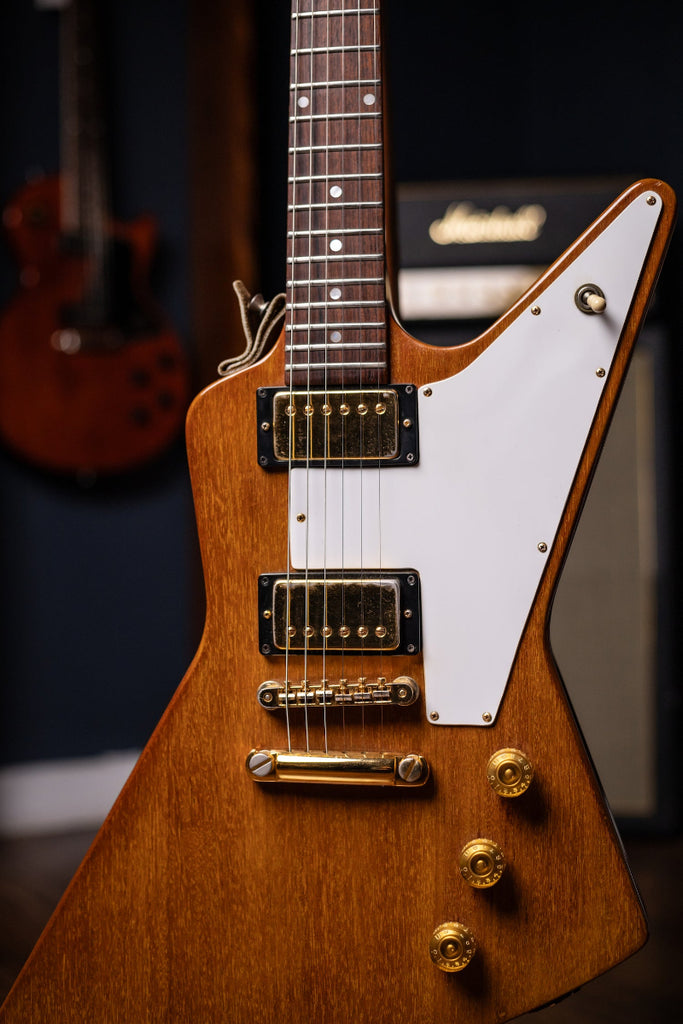 1976 Gibson Explorer Limited Edition Mahogany Electric Guitar - Natural