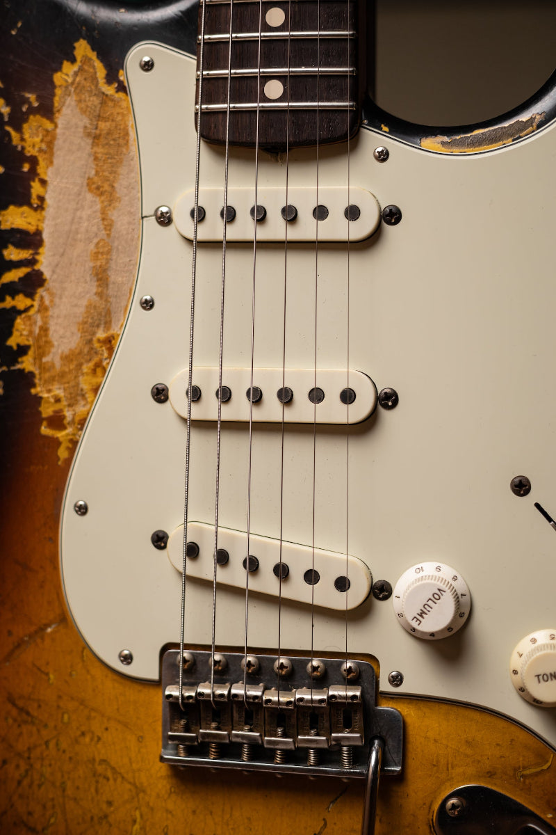 2021 Fender Custom Shop Mike McCready 1960 Signature Stratocaster Masterbuilt / Van Trigt / 60 Made Electric Guitar - Sunburst Relic
