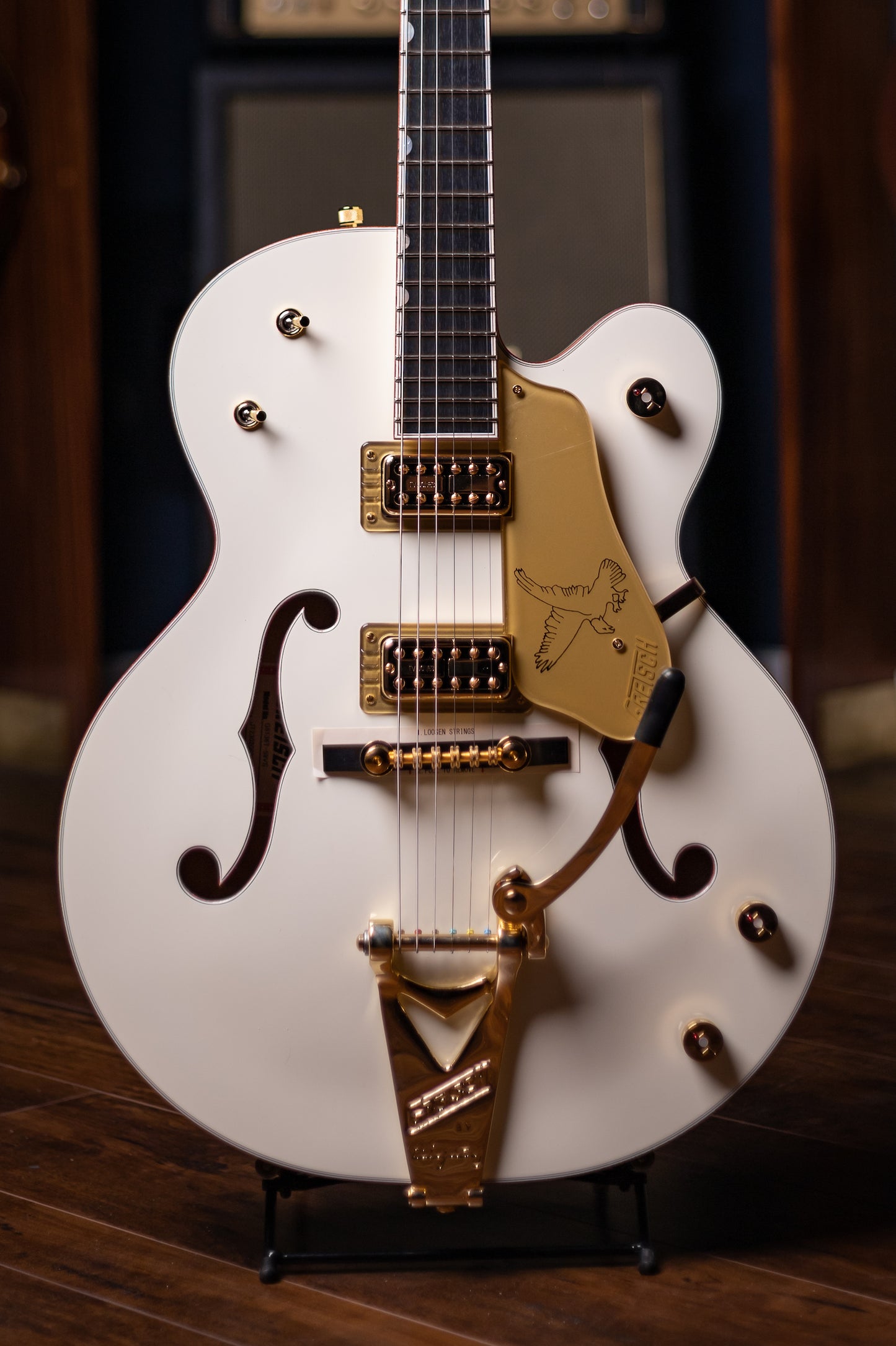 Gretsch G6136T-59 Vintage Select Edition '59 Falcon Hollow Body Electric Guitar - Vintage White