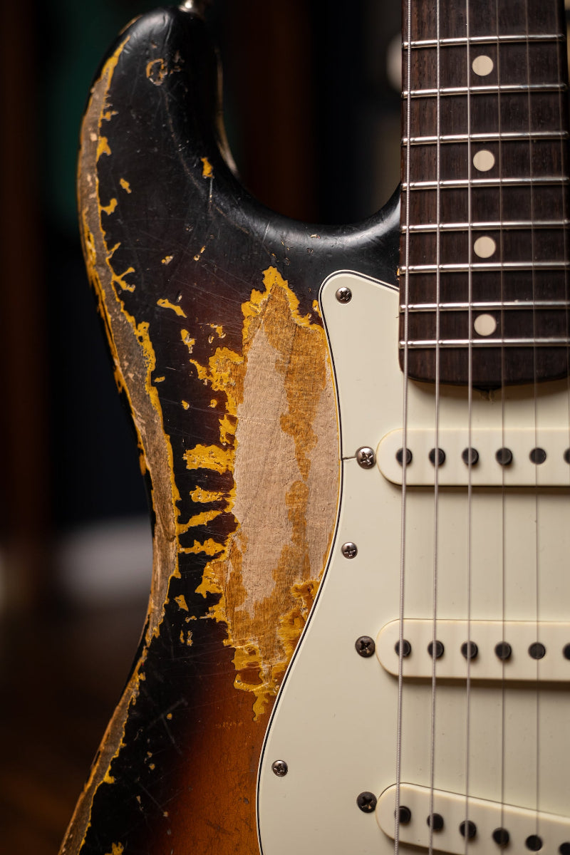 2021 Fender Custom Shop Mike McCready 1960 Signature Stratocaster Masterbuilt / Van Trigt / 60 Made Electric Guitar - Sunburst Relic