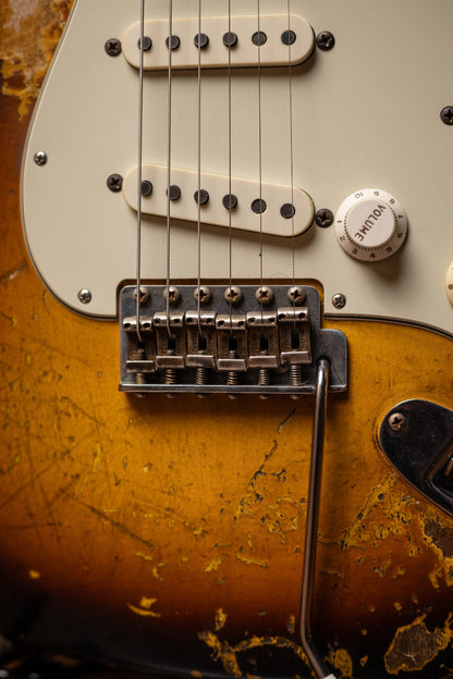 2021 Fender Custom Shop Mike McCready 1960 Signature Stratocaster Masterbuilt / Van Trigt / 60 Made Electric Guitar - Sunburst Relic