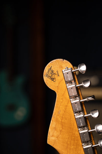 2021 Fender Custom Shop Mike McCready 1960 Signature Stratocaster Masterbuilt / Van Trigt / 60 Made Electric Guitar - Sunburst Relic