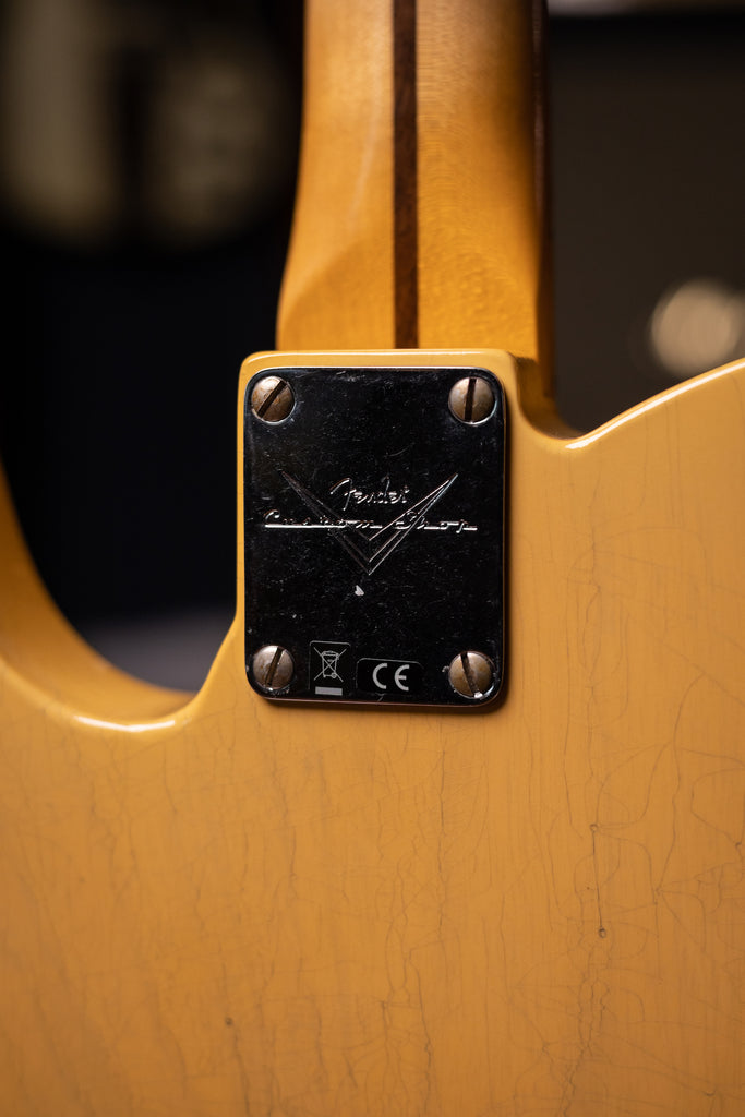 Fender Custom Shop '52 Telecaster Journeyman Relic Electric Guitar - Aged Nocaster Blonde