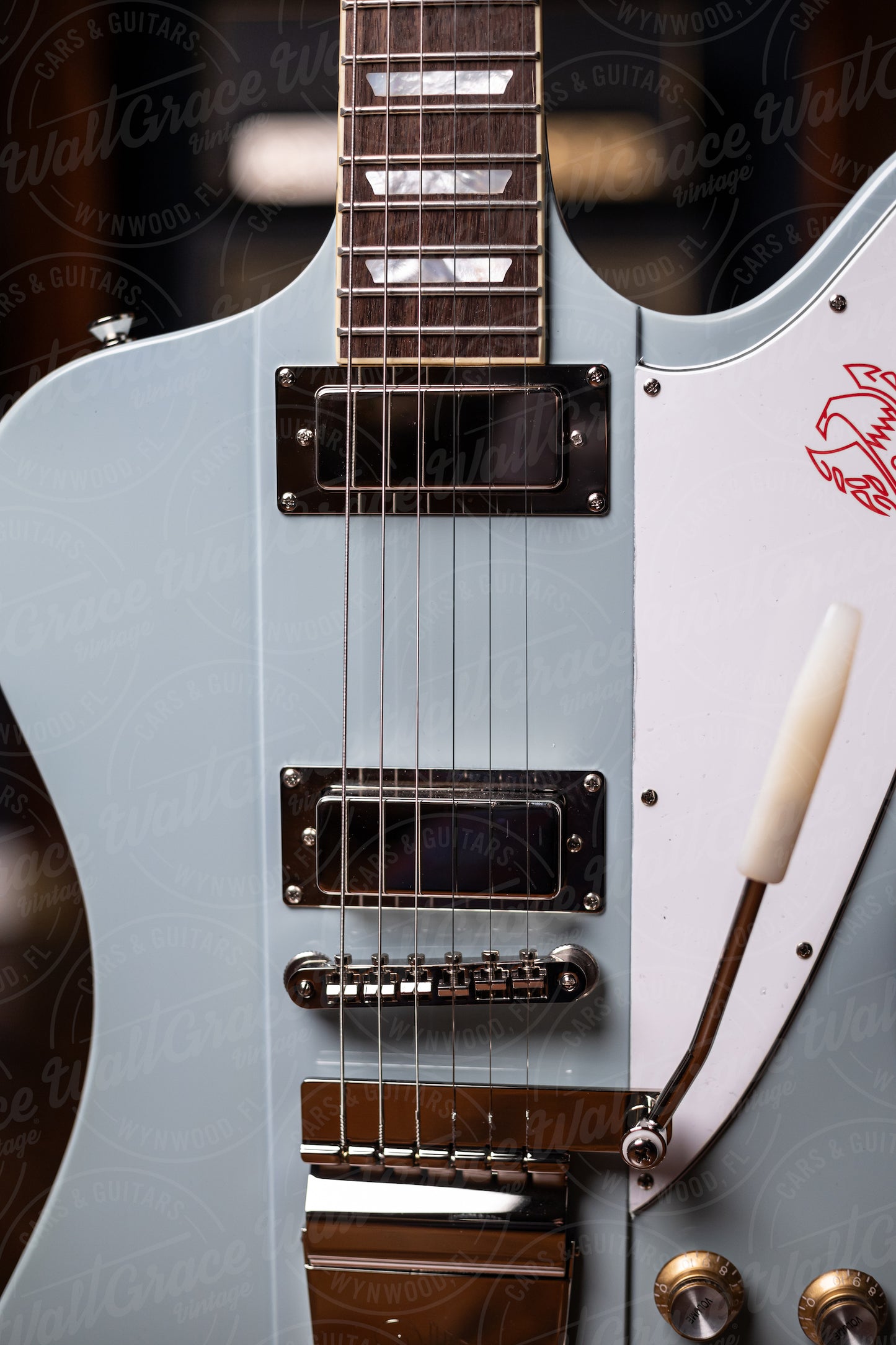 Epiphone 1963 Firebird V Electric Guitar - Frost Blue
