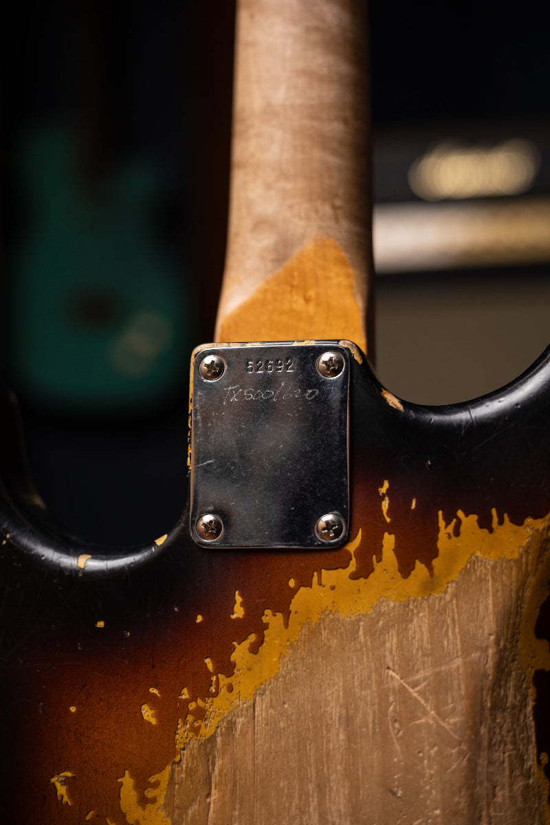2021 Fender Custom Shop Mike McCready 1960 Signature Stratocaster Masterbuilt / Van Trigt / 60 Made Electric Guitar - Sunburst Relic