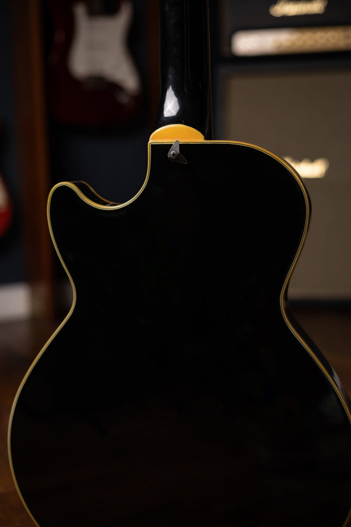 1986 Ibanez George Benson GB-30 Semi Hollow Body Electric Guitar - Black