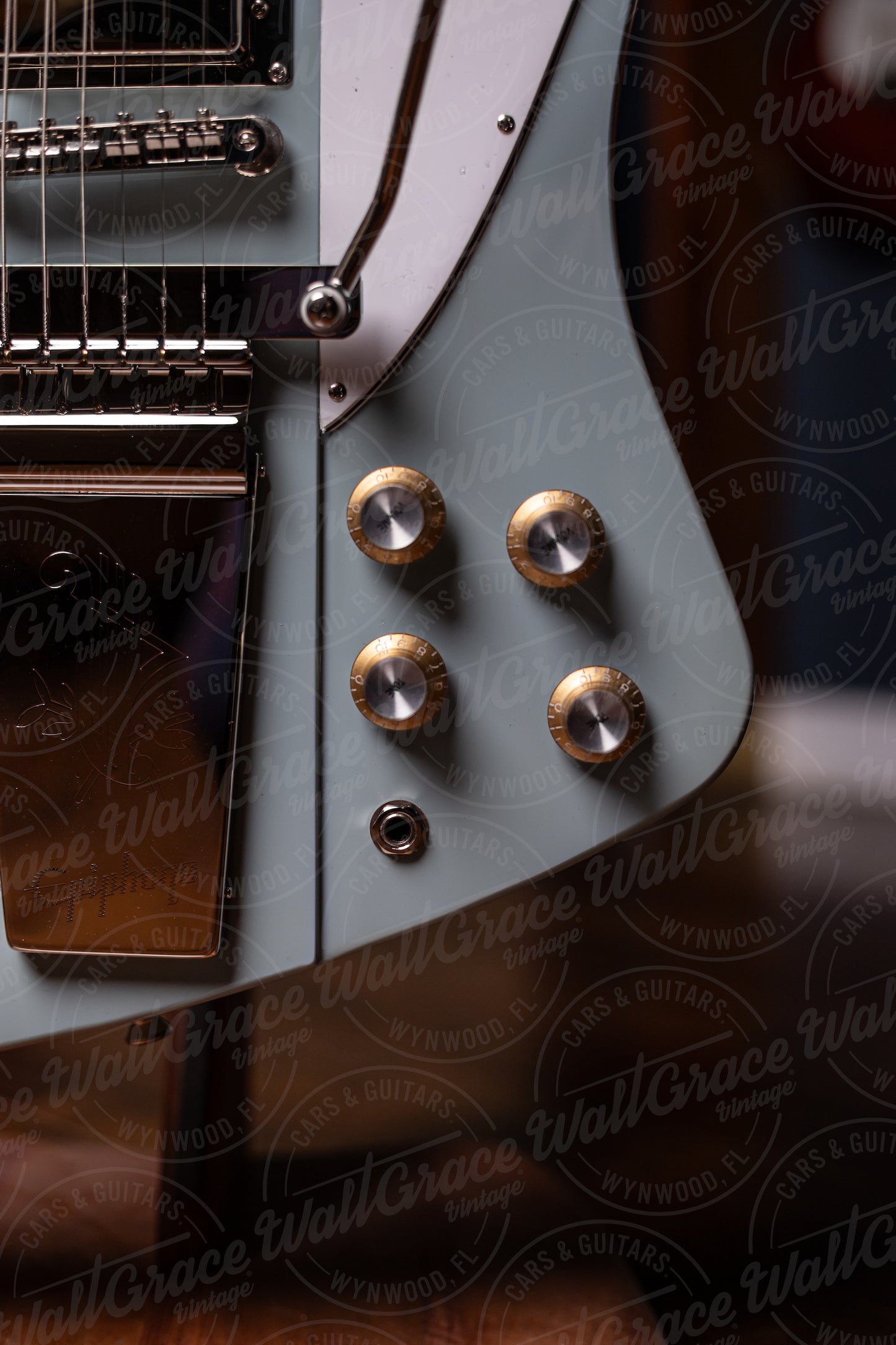 Epiphone 1963 Firebird V Electric Guitar - Frost Blue