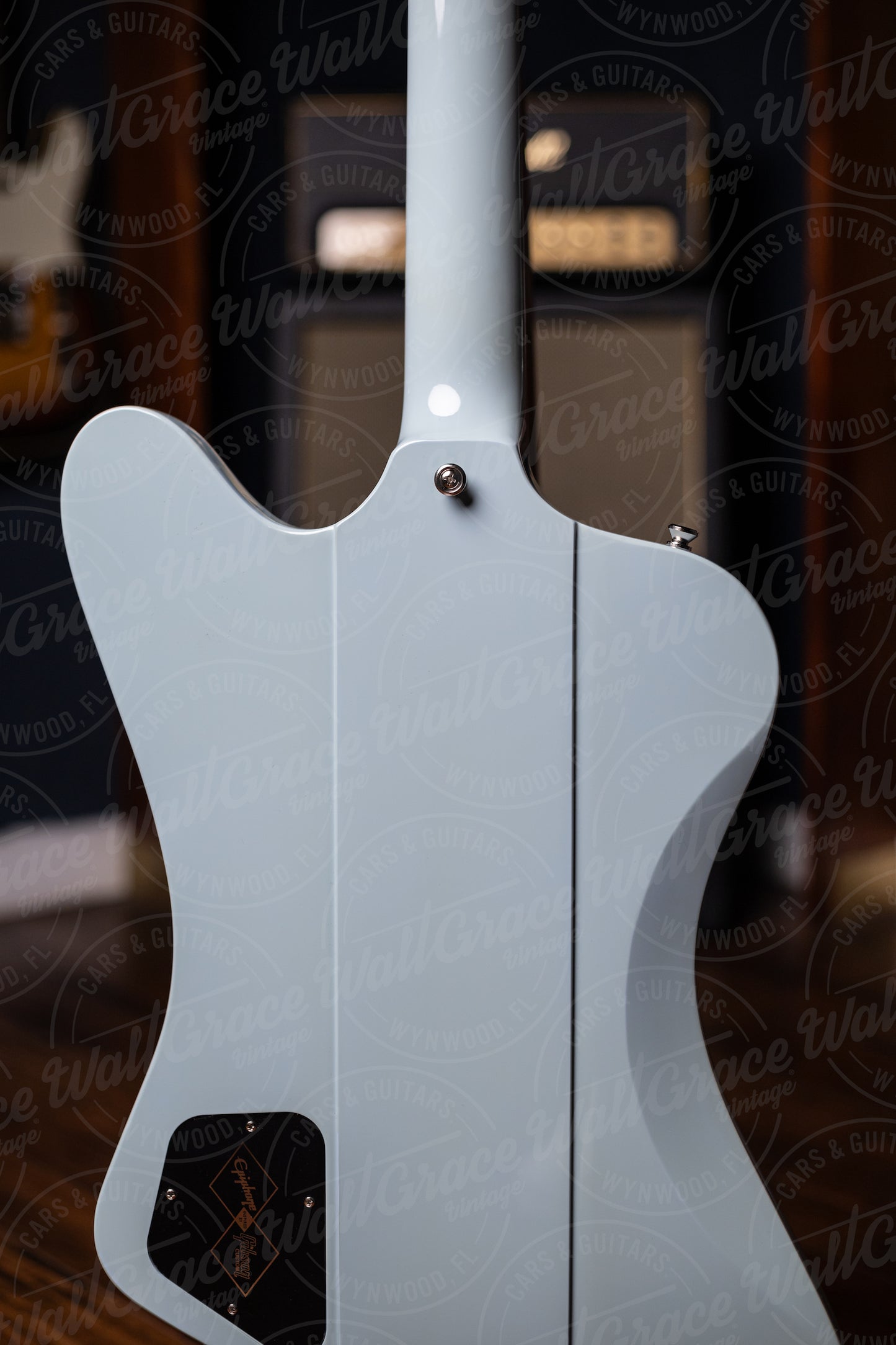 Epiphone 1963 Firebird V Electric Guitar - Frost Blue