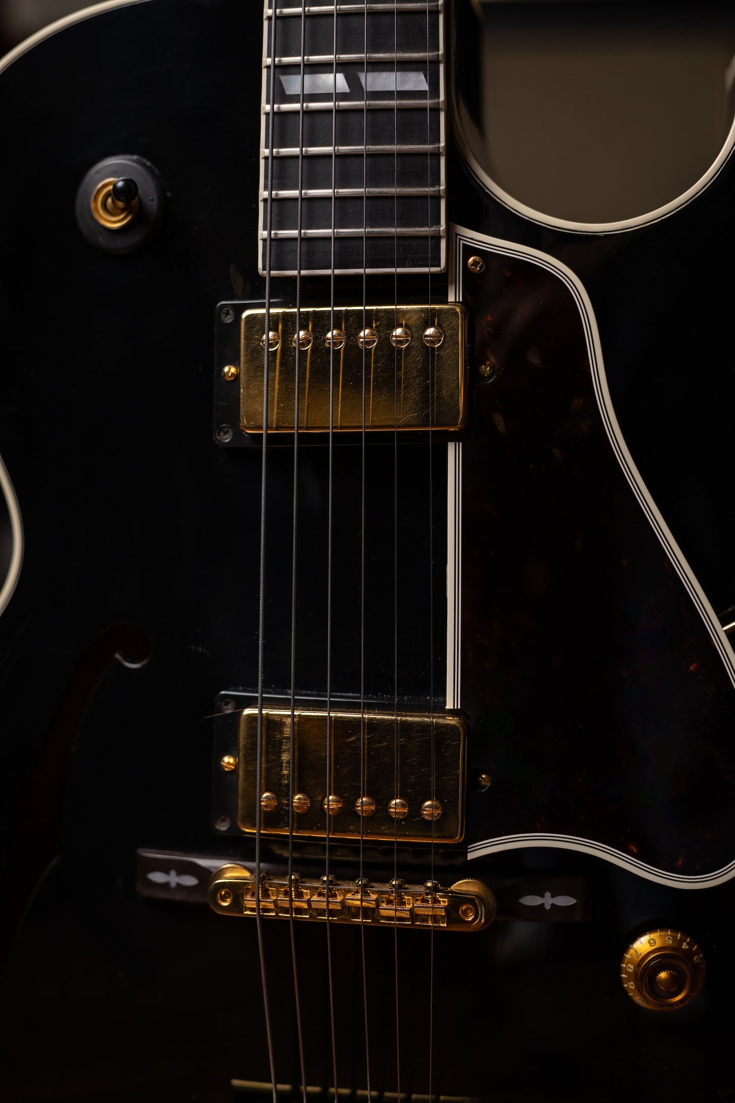 1993 Gibson L-4CES Hollow Body Electric Guitar - Ebony