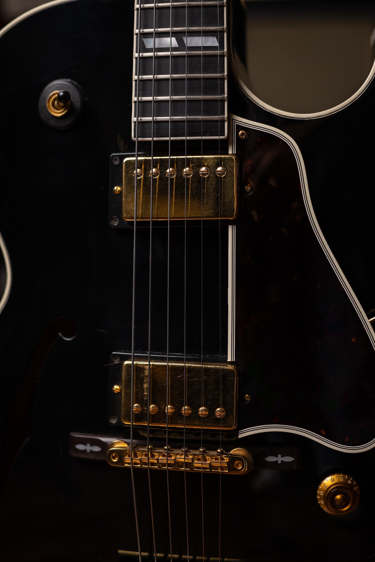1993 Gibson L-4CES Hollow Body Electric Guitar - Ebony