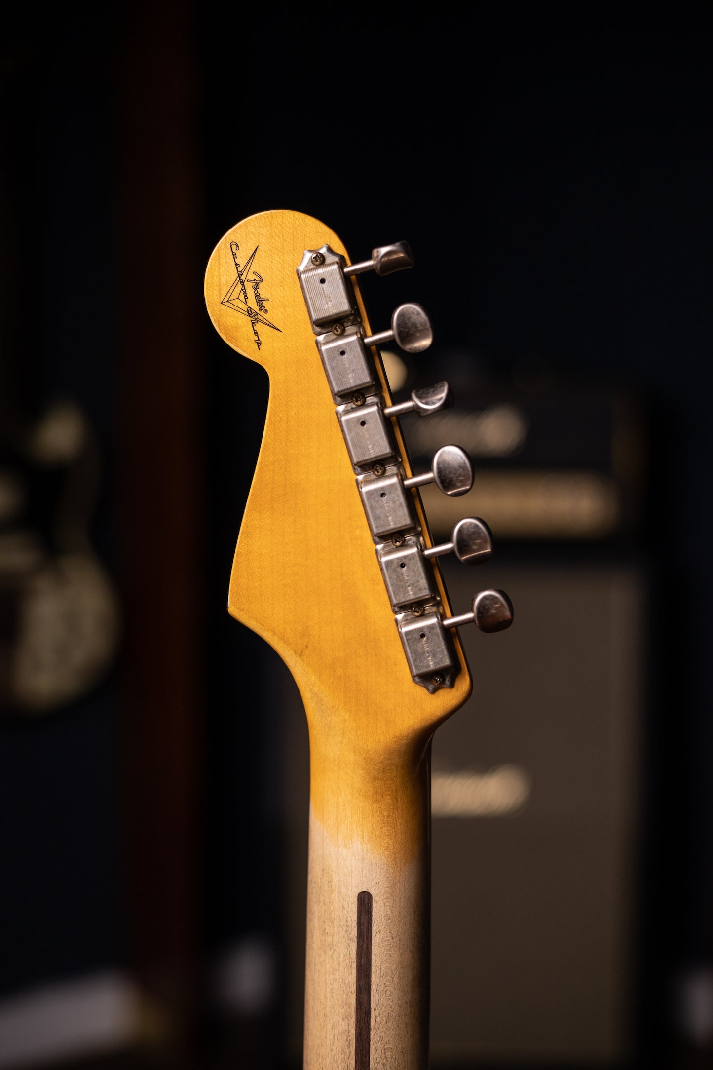 Used 2023 Fender Custom Shop '58 Stratocaster Relic Electric Guitar - Faded Aged Candy Apple Red