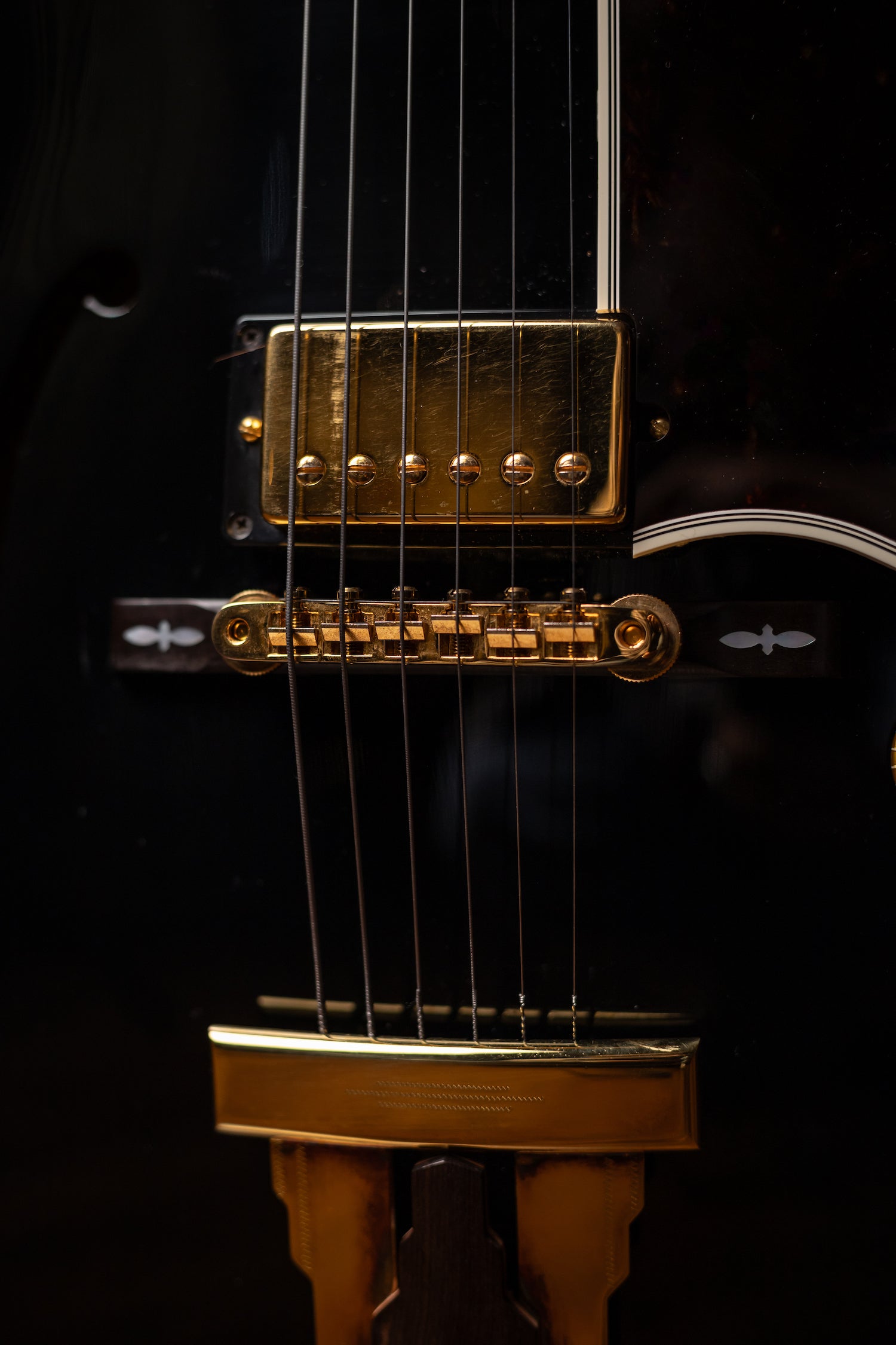 1993 Gibson L-4CES Hollow Body Electric Guitar - Ebony