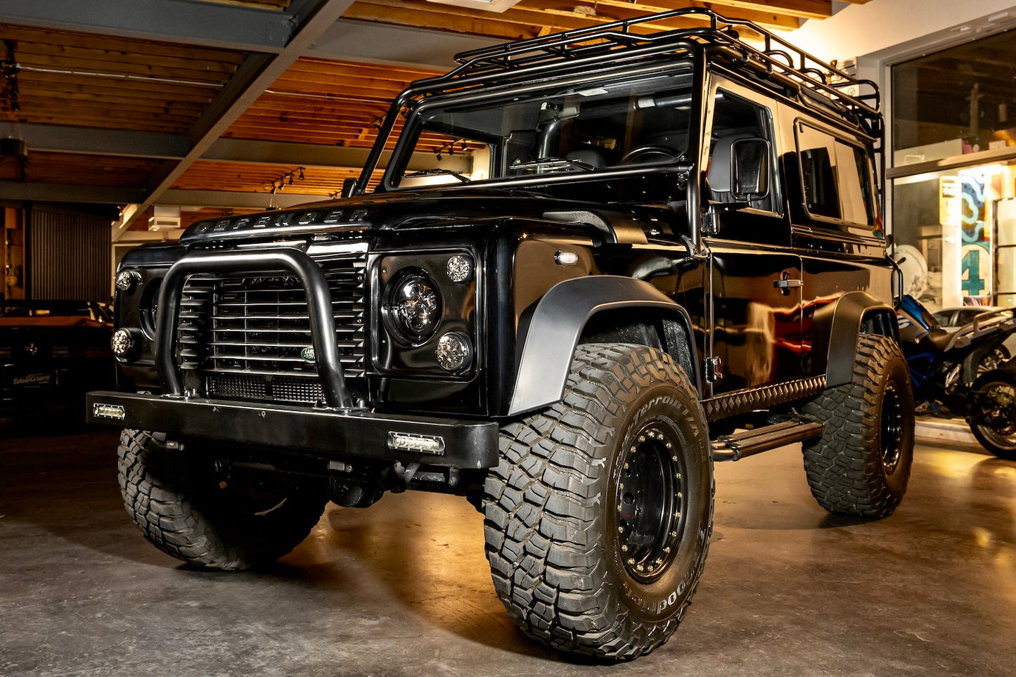 1997 Land Rover Defender 90 NAS - Black