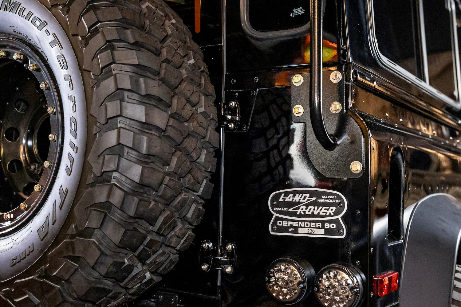 1997 Land Rover Defender 90 NAS - Black