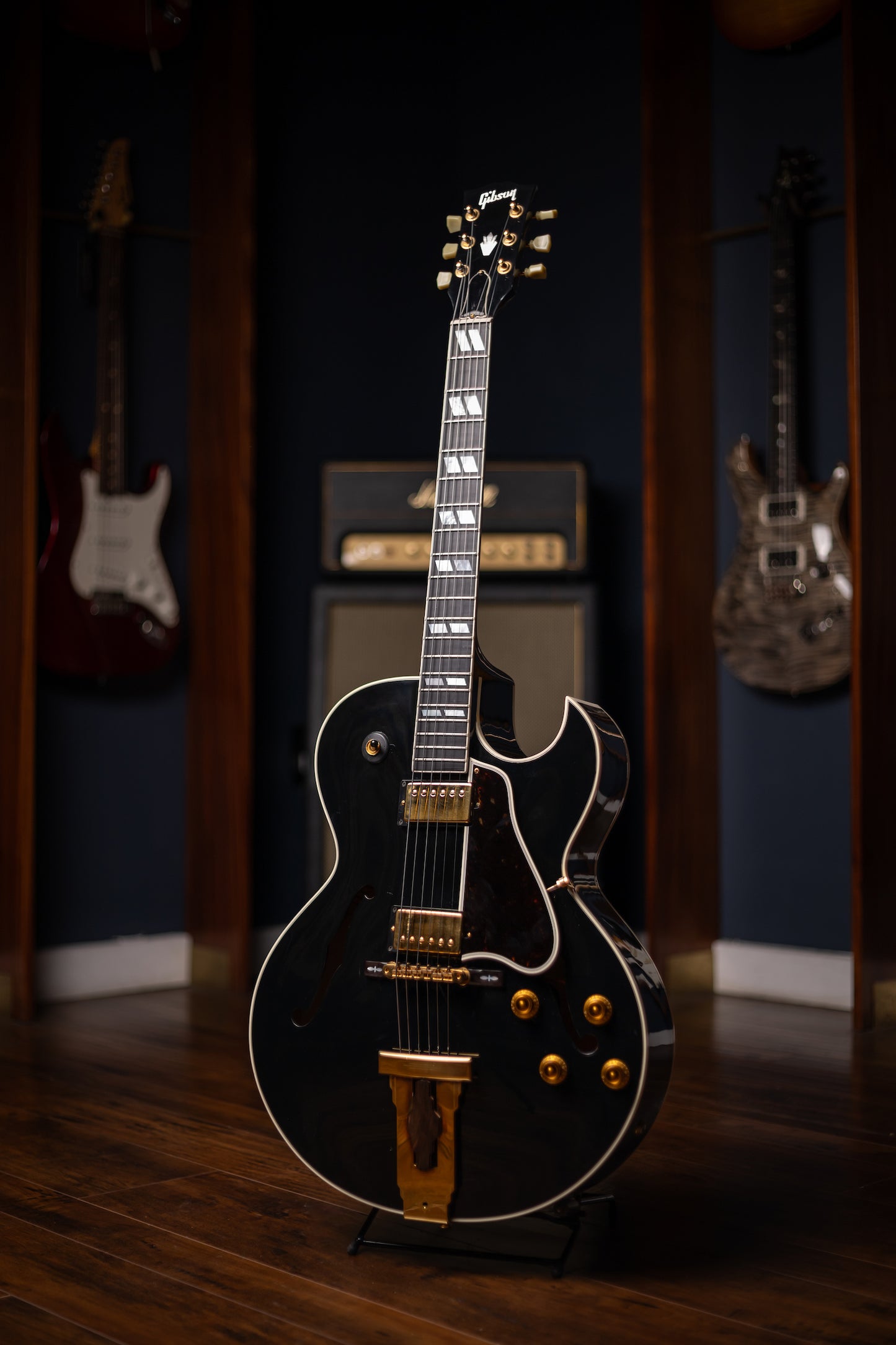 1993 Gibson L-4CES Hollow Body Electric Guitar - Ebony