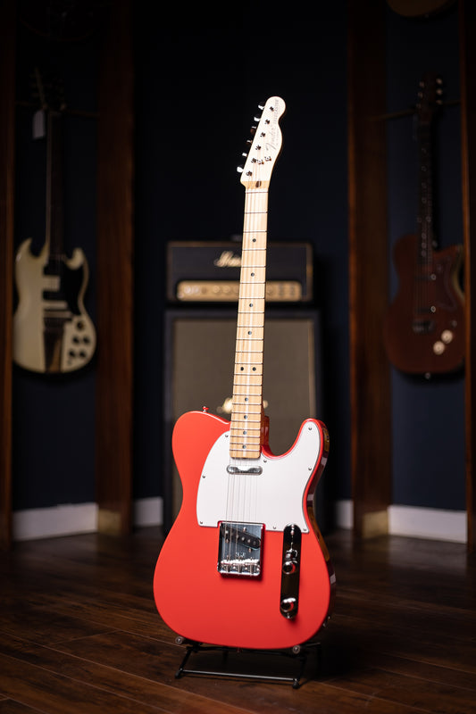 Fender Made in Japan Limited International Color Series Telecaster Electric Guitar - Morocco Red