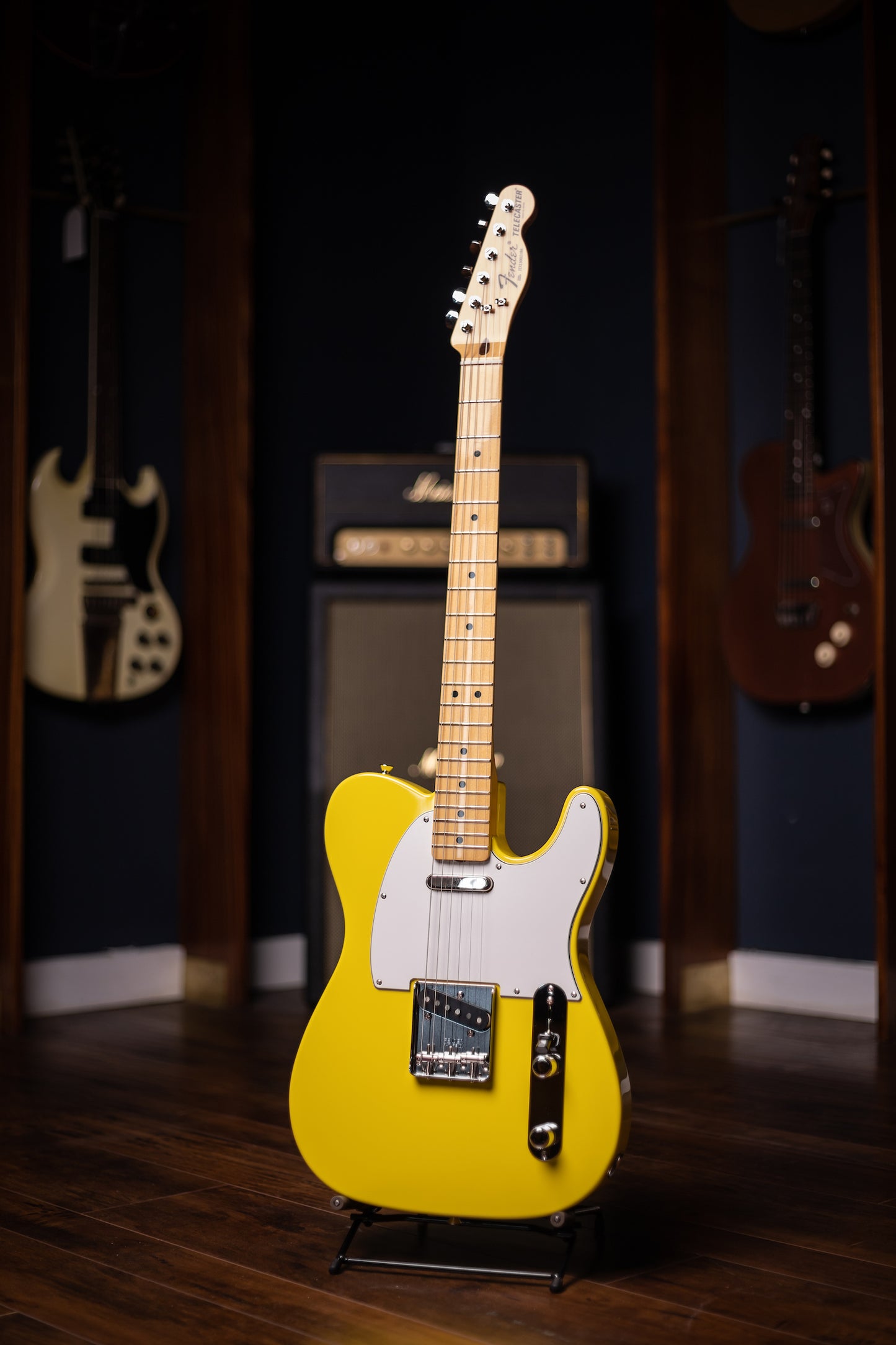 Fender Made in Japan Limited International Color Series Telecaster Electric Guitar - Monaco Yellow