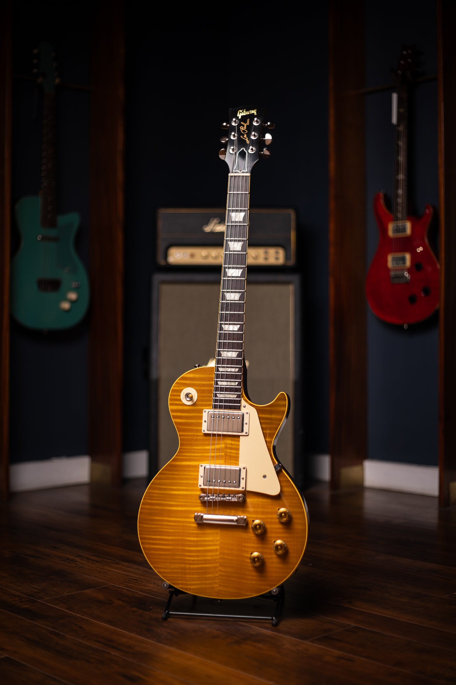 2015 Gibson Custom Shop Ace Frehley 1959 Les Paul Reissue 250 Made / Limited Edition Electric Guitar - Dirty Lemon