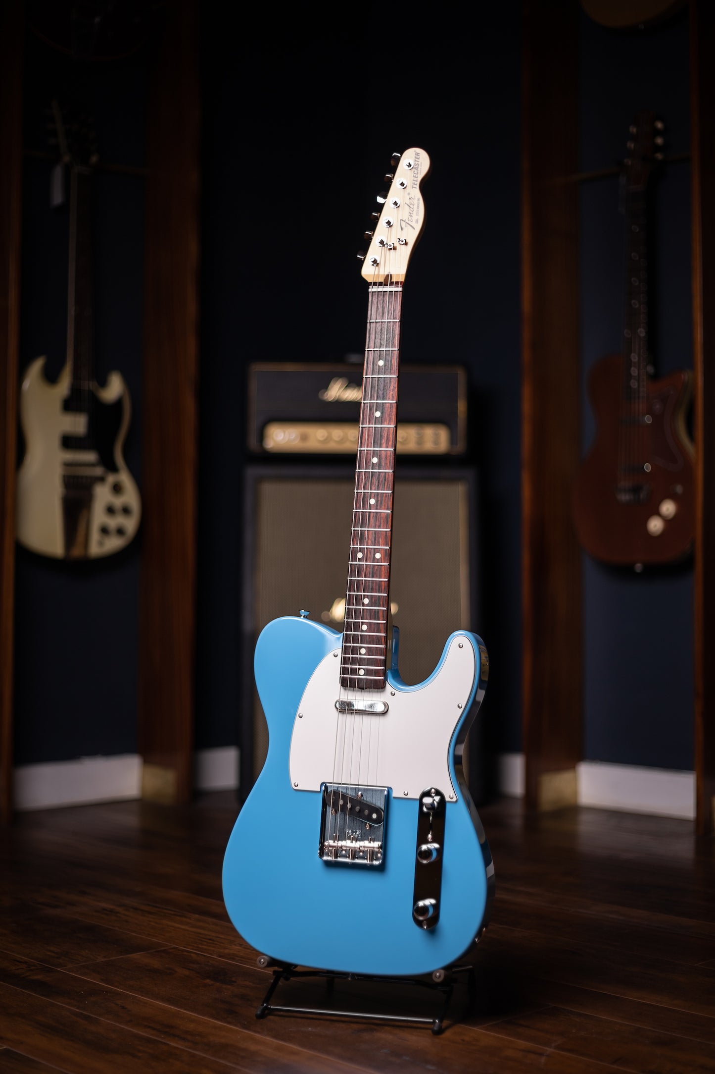 Fender Made in Japan Limited International Color Series Telecaster Electric Guitar - Maui Blue