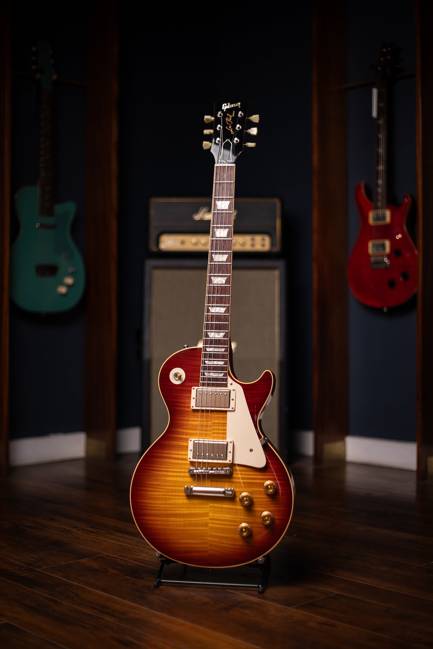 2009 Gibson 1959 Les Paul Reissue 50th Anniversary Limted Editon 250 Made Electric Guitar - Heritage Burst