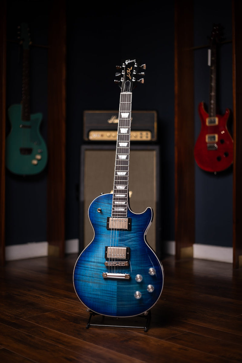 Gibson Les Paul Modern Figured Electric Guitar - Cobalt Burst