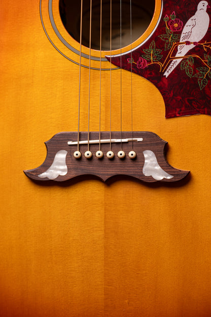 Epiphone Dove Studio Acoustic-Electric Guitar - Violin Burst