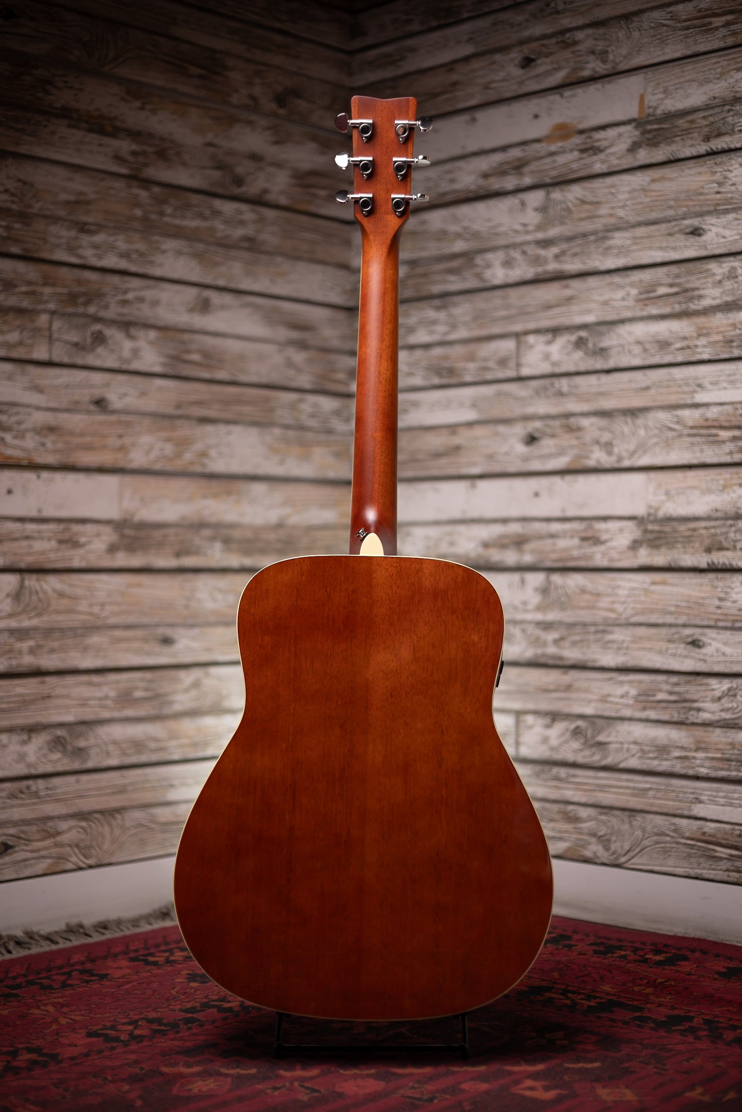 Yamaha FG-TA TransAcoustic Acoustic-Electric Dreadnought Guitar - Vintage Tint