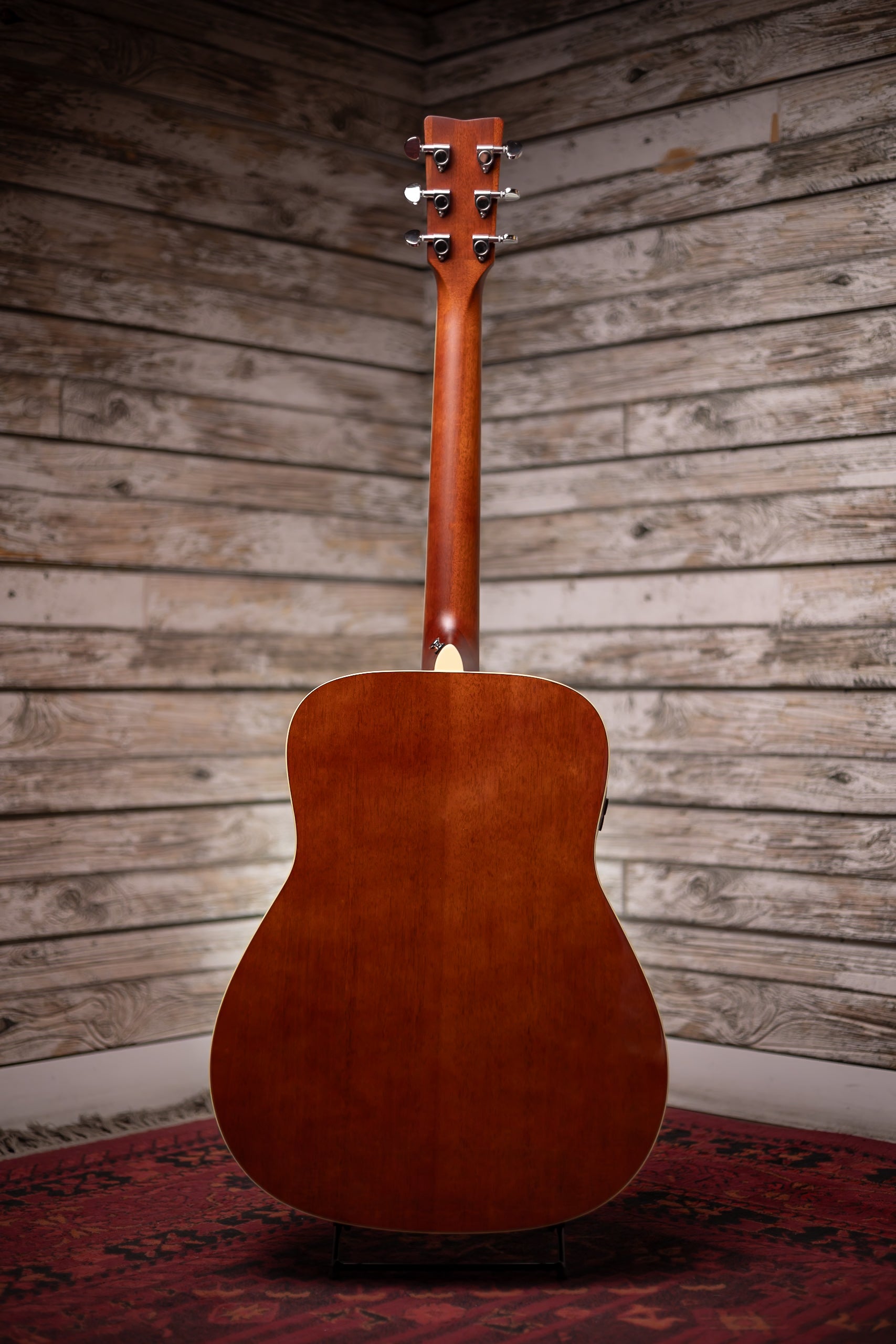 Yamaha FG-TA TransAcoustic Acoustic-Electric Dreadnought Guitar - Vintage Tint